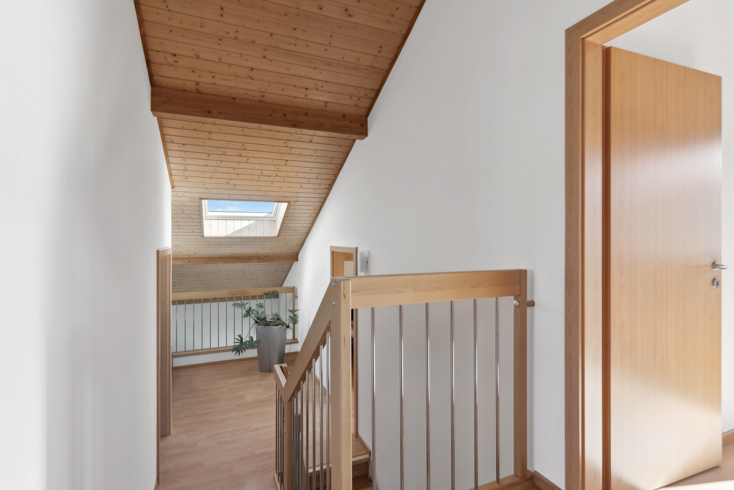 Verteilerhalle im Obergeschoss