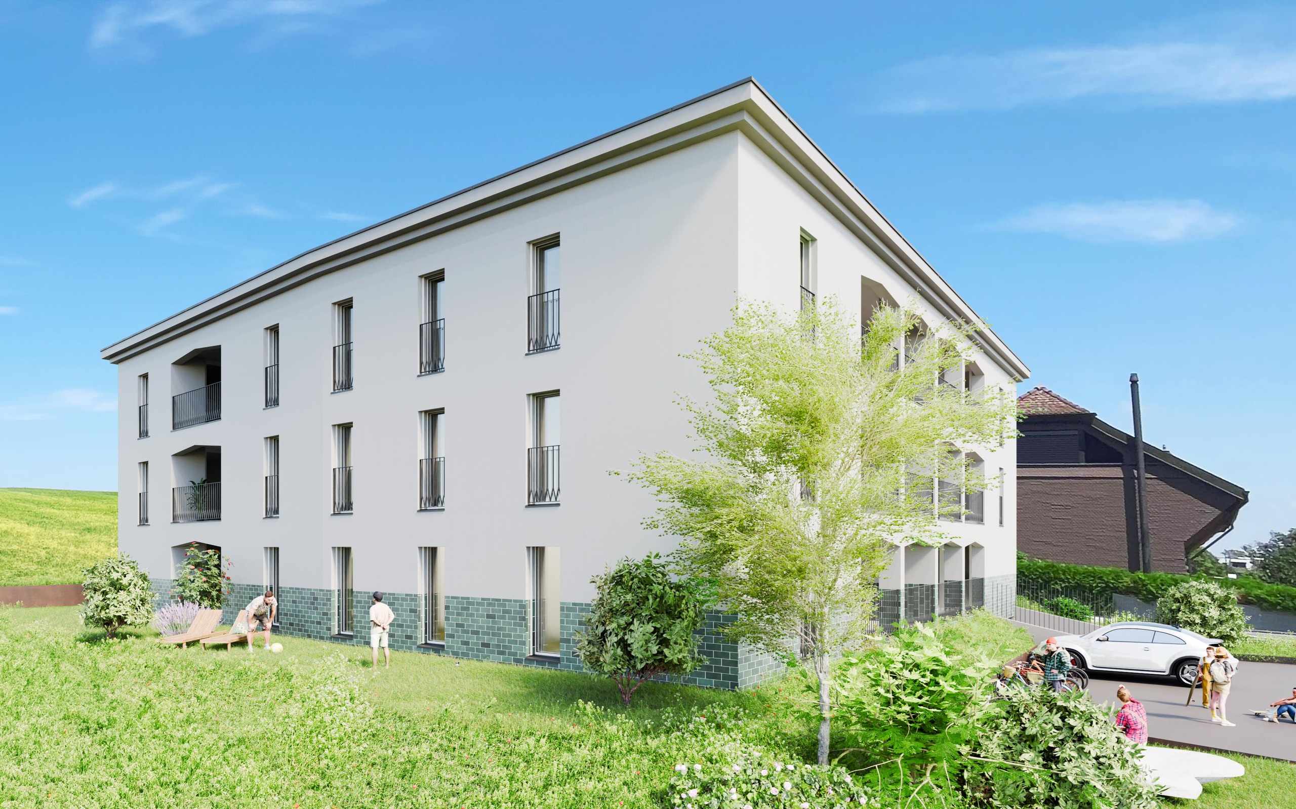 Rte du Centre 30 - Façade sud-ouest