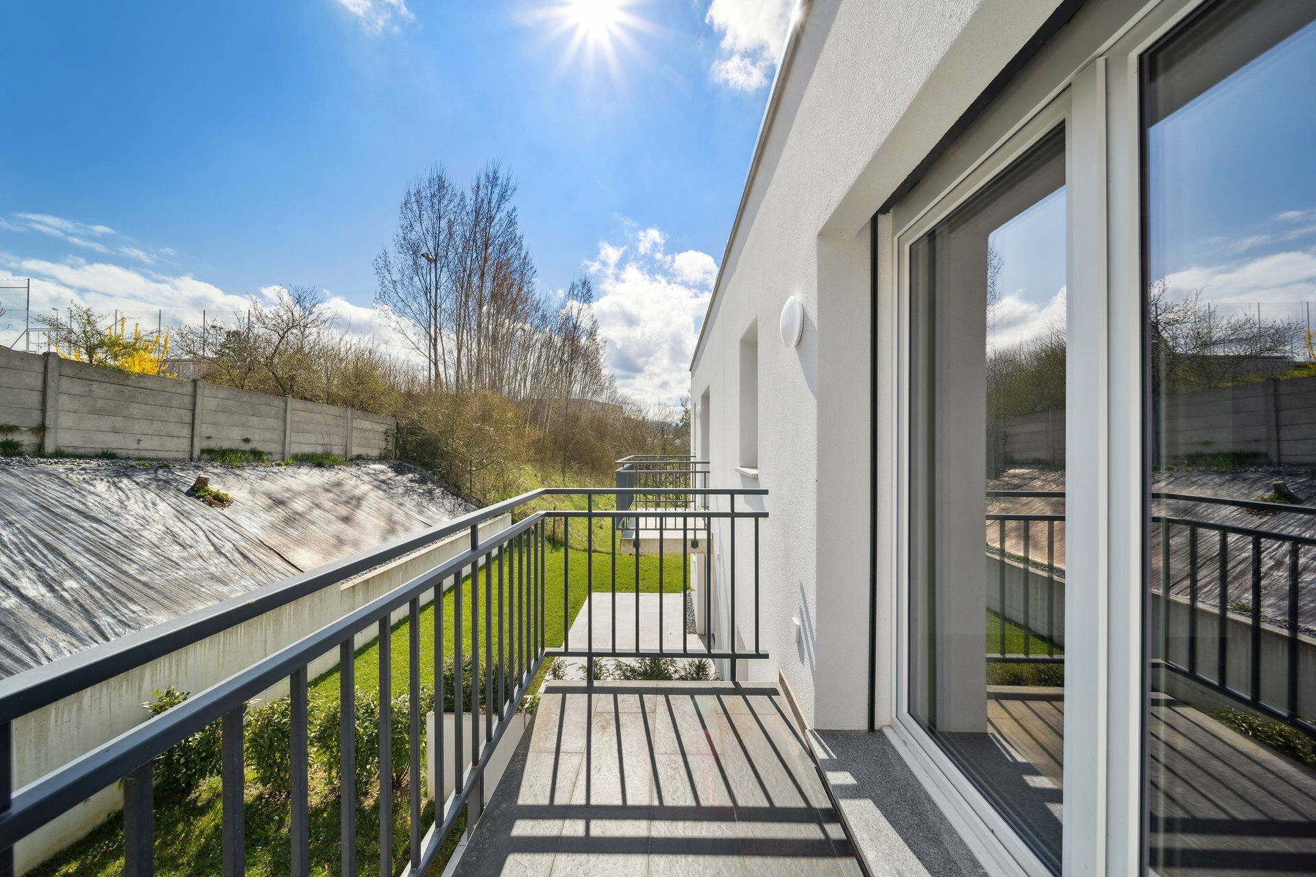 Balcon chambre parentale 