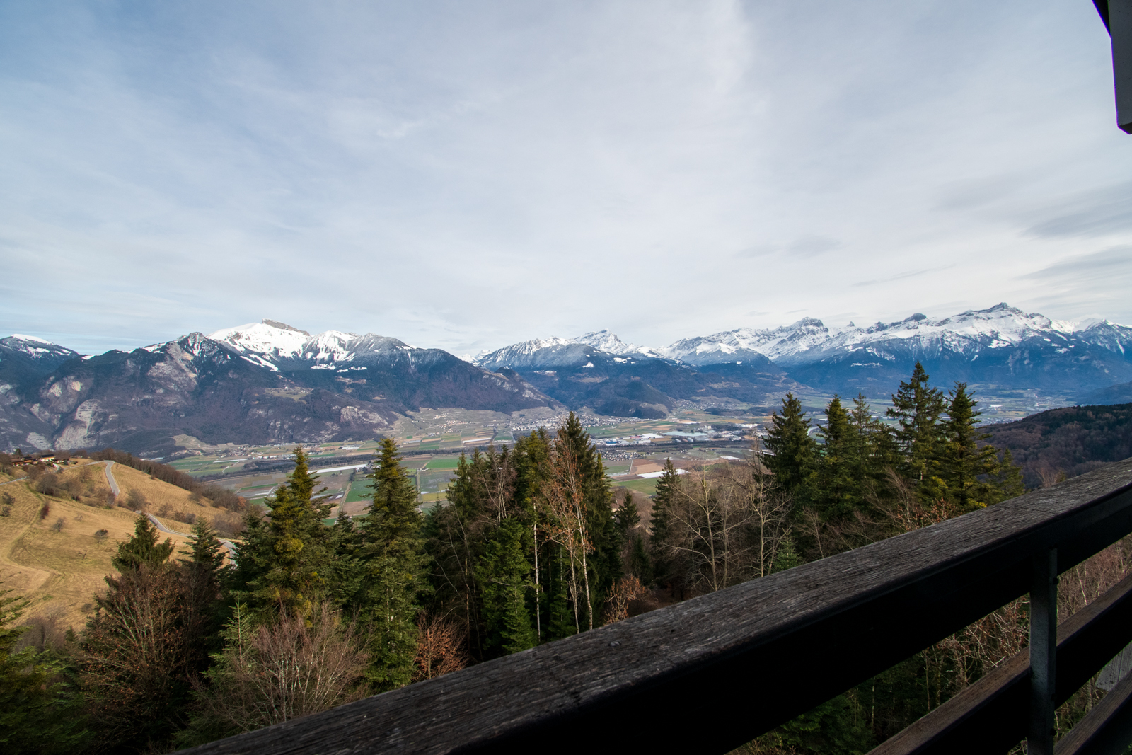 Balcon vue plaine