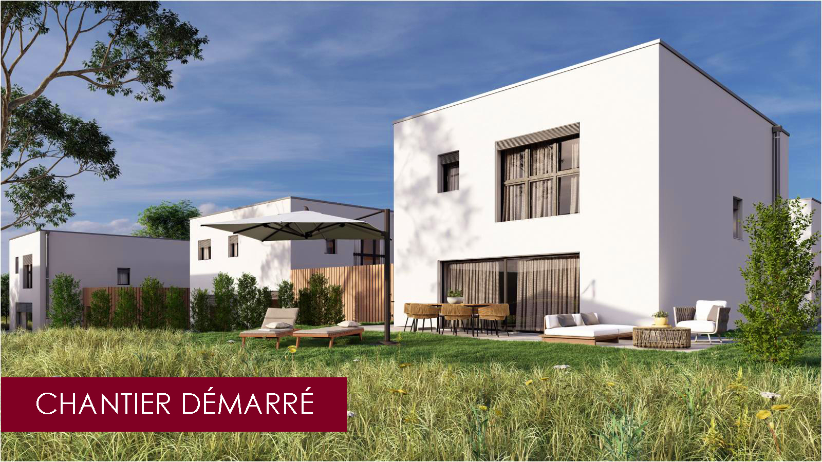 6 villas individuelles  - Vente par CNC IMMOBILIER SA