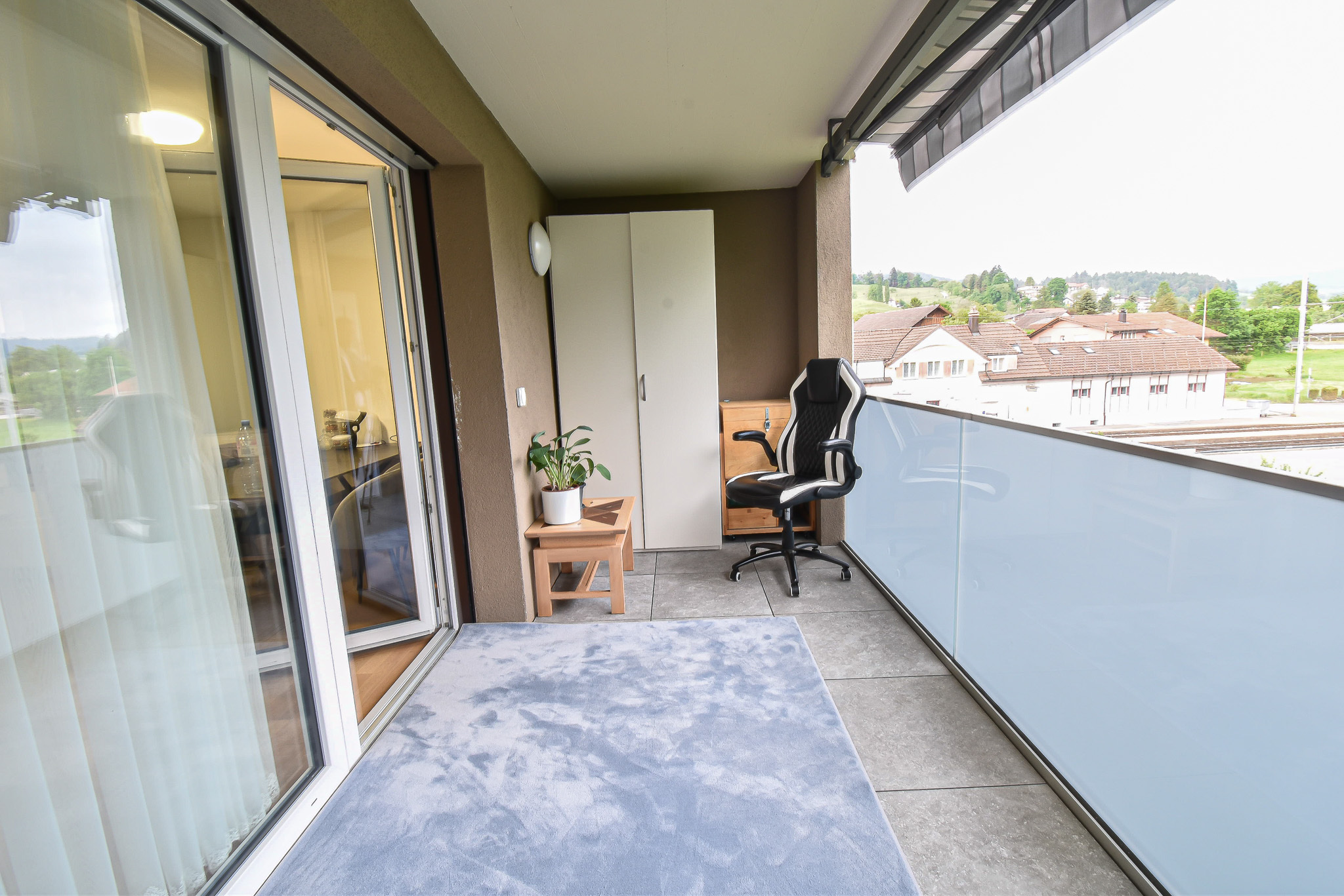 Balkon mit Aussenabstellraum