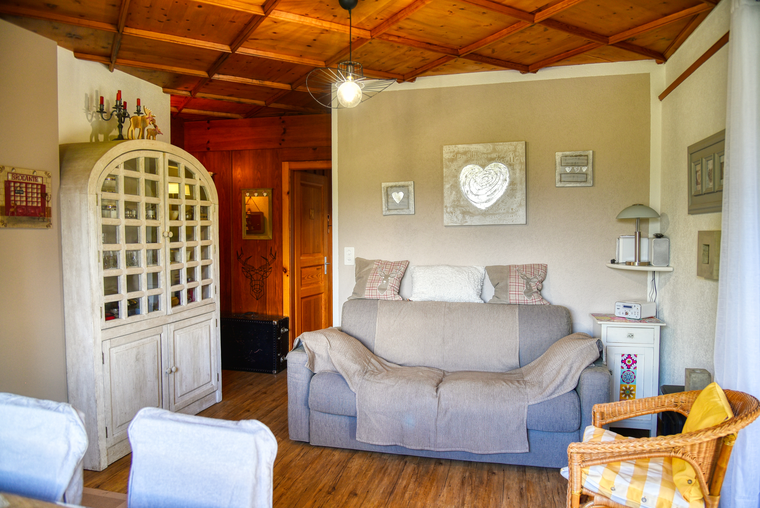Wohnung Vercorin - Wohnzimmer Wohnung Vercorin - Wohnzimmer