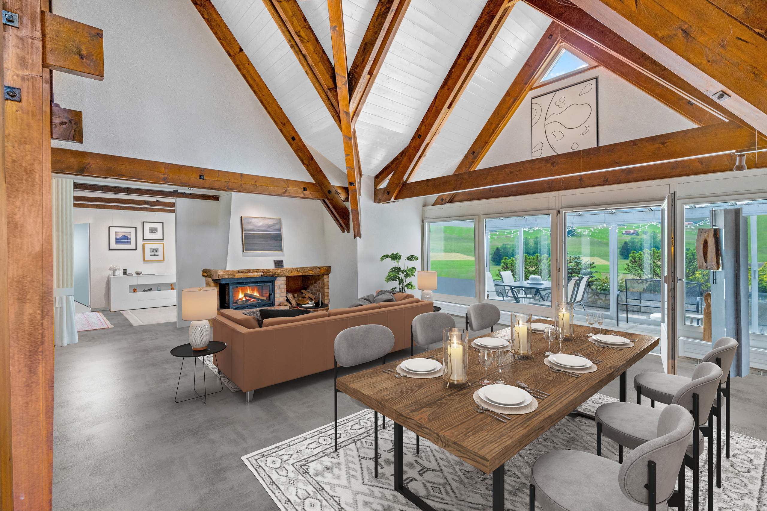 Suggestion - image générée avec du mobilier de synthèse