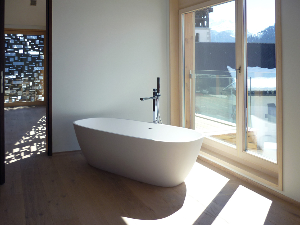 Badewanne-Schlafzimmer