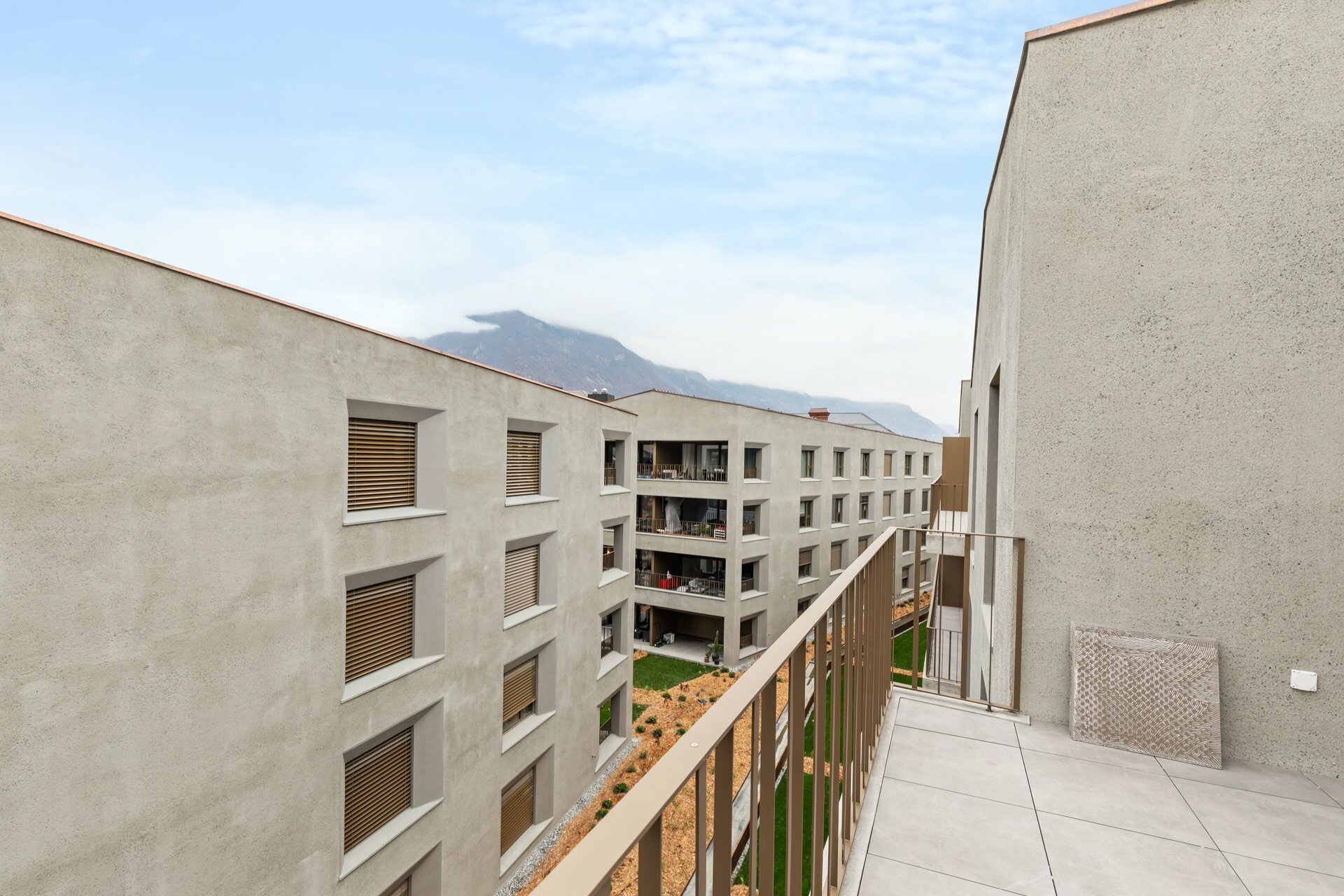 Blick von der Terrasse