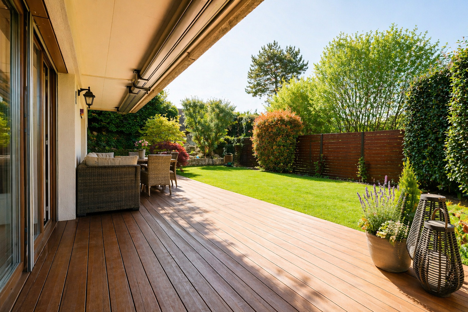 Terrasse / Garten 