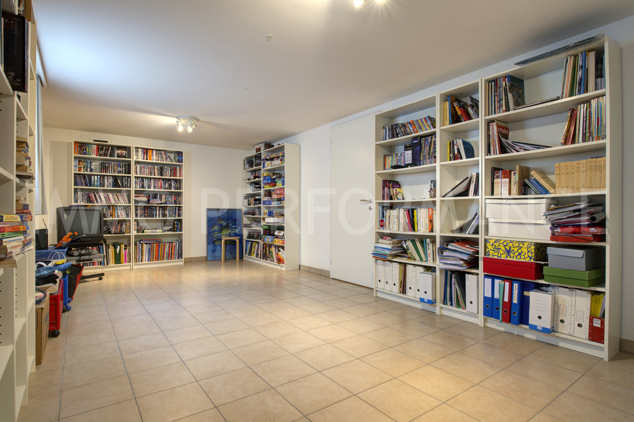 Salle de jeux sous-sol