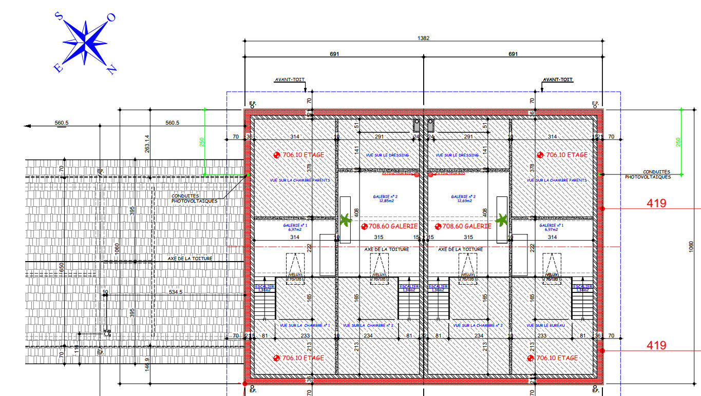 Plans combles Plans combles