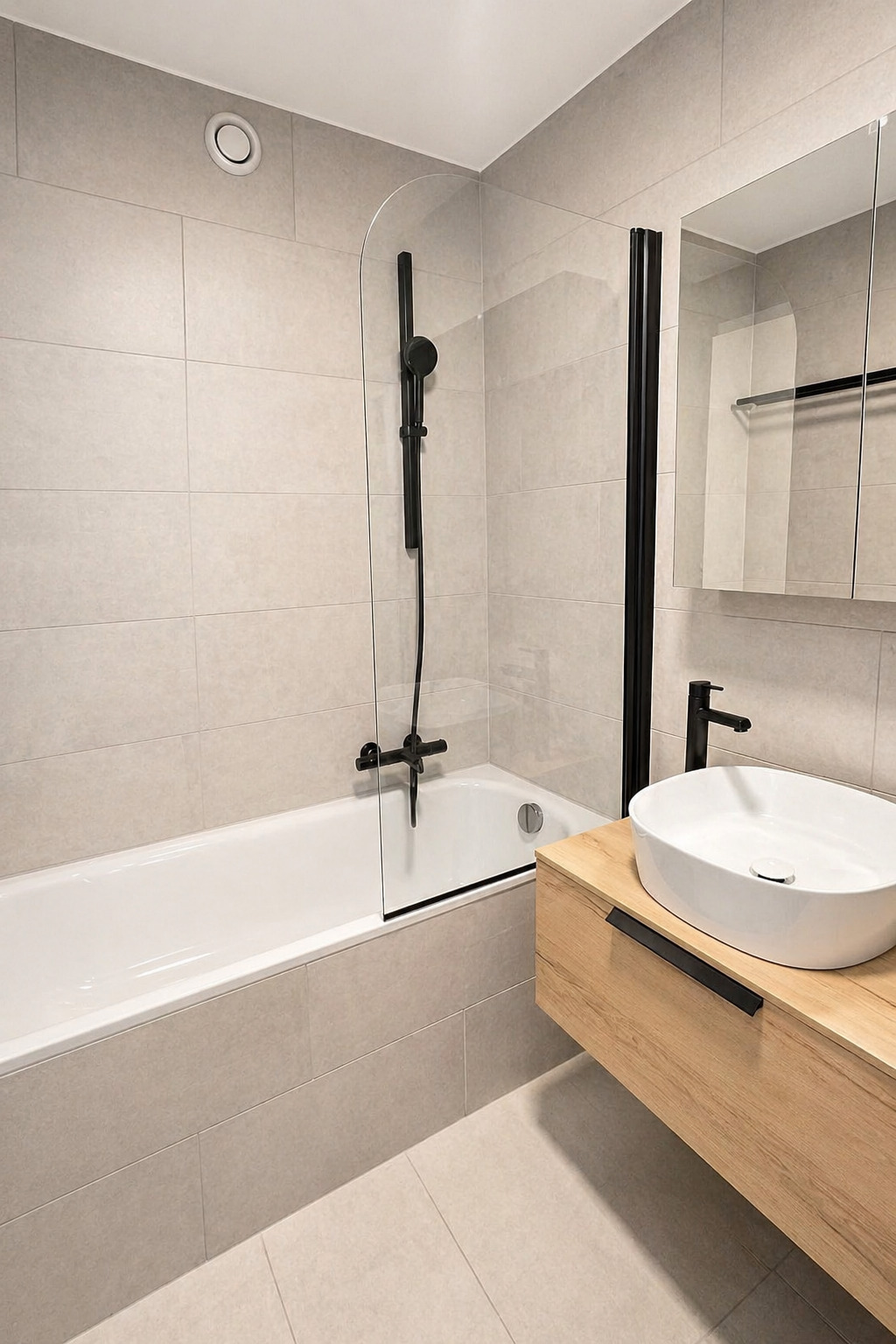 Salle de bain moderne