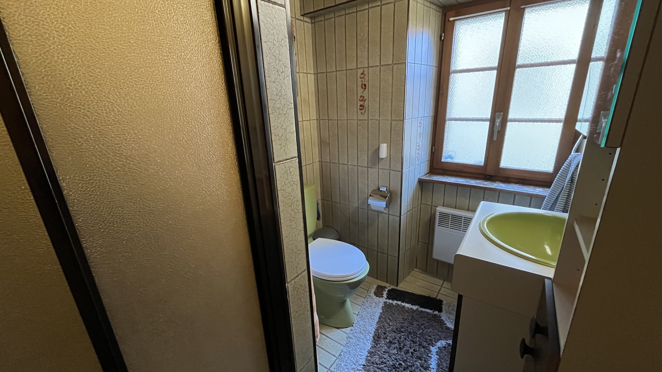 Wc / Douche de l'appartement de 2.5 pces au rez supérieur Wc / Douche de l'appartement de 2.5 pces au rez supérieur