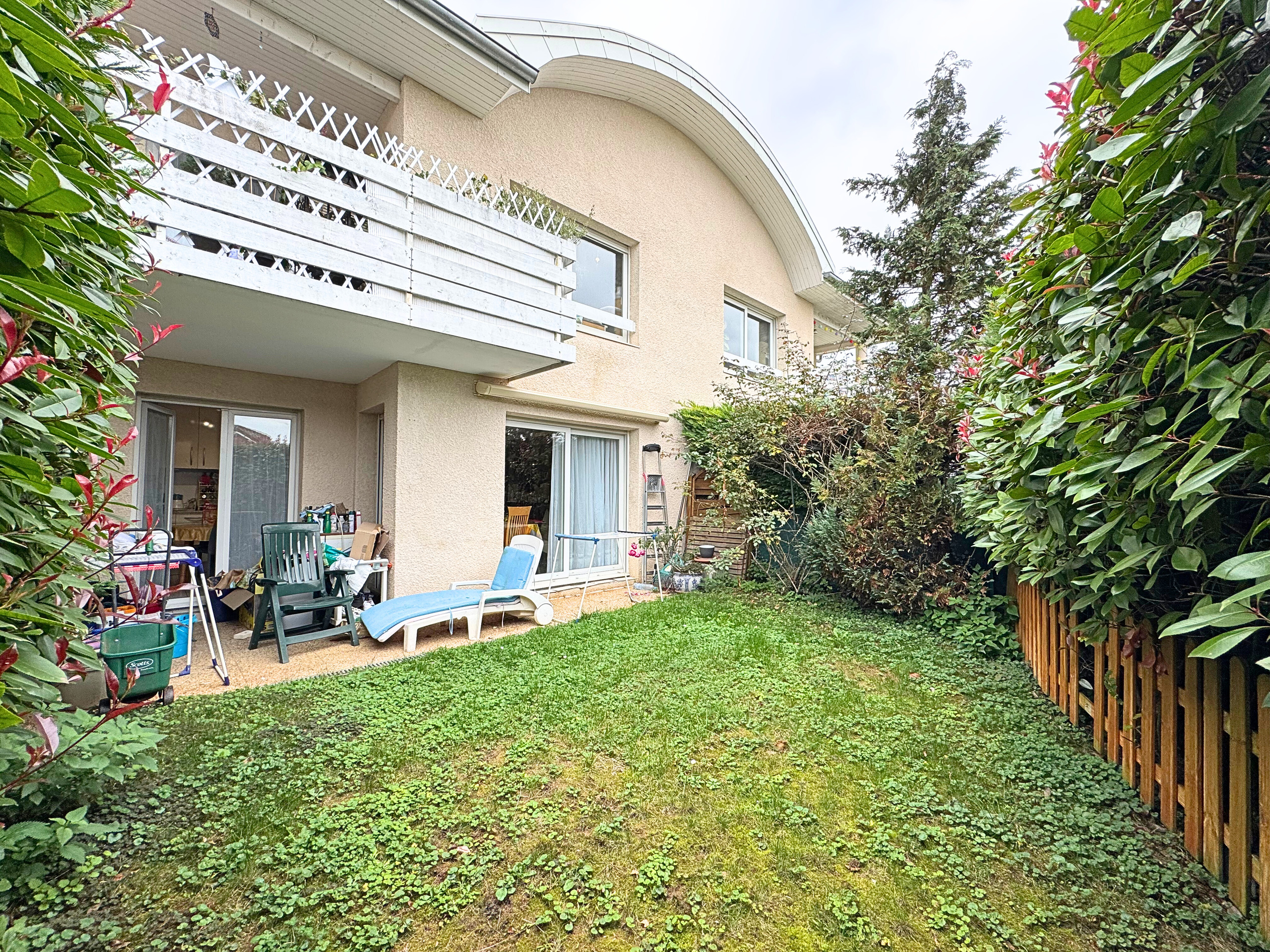 Jardin clôturé de 43m2