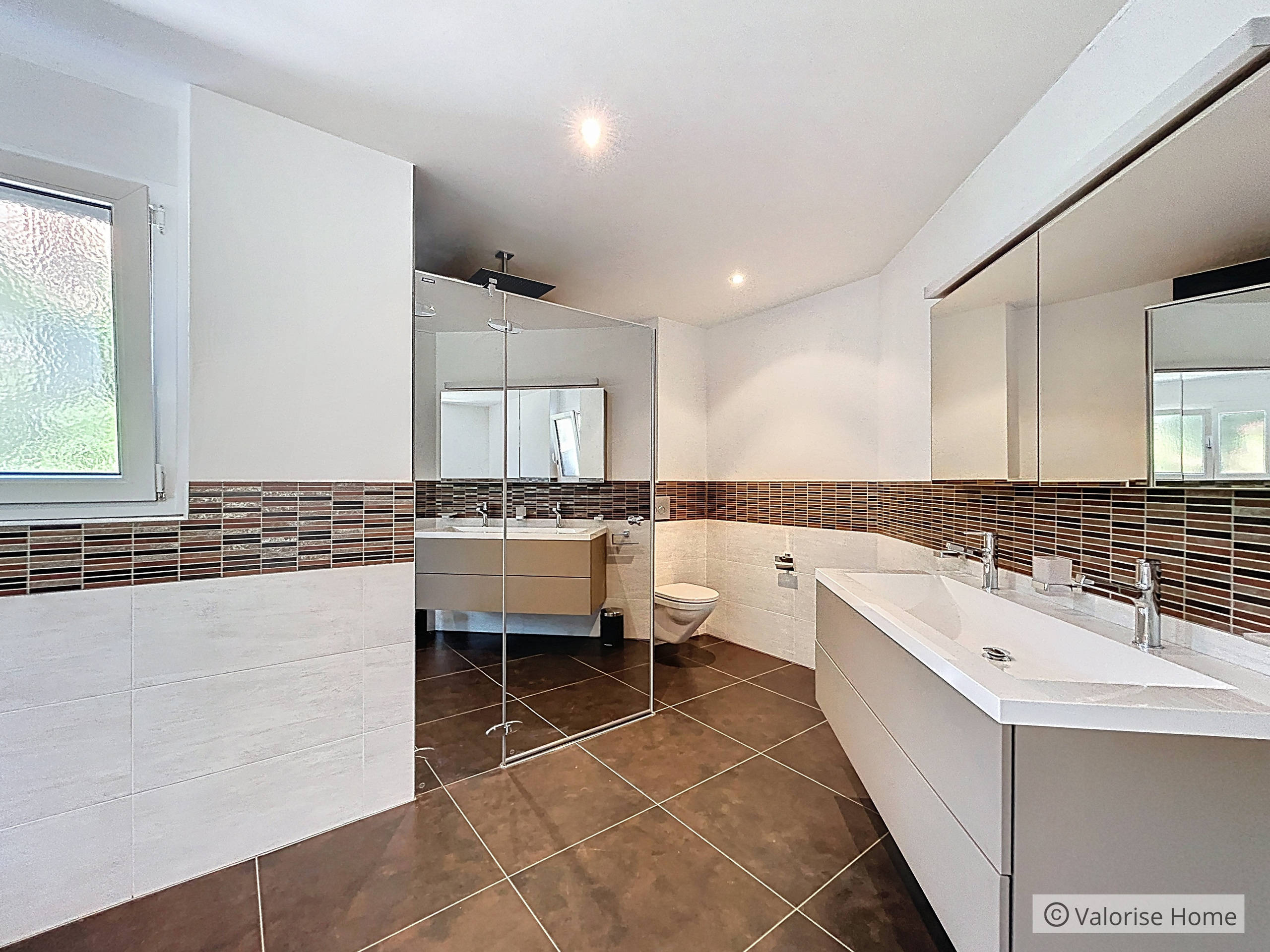 Salle de bain à l'étage