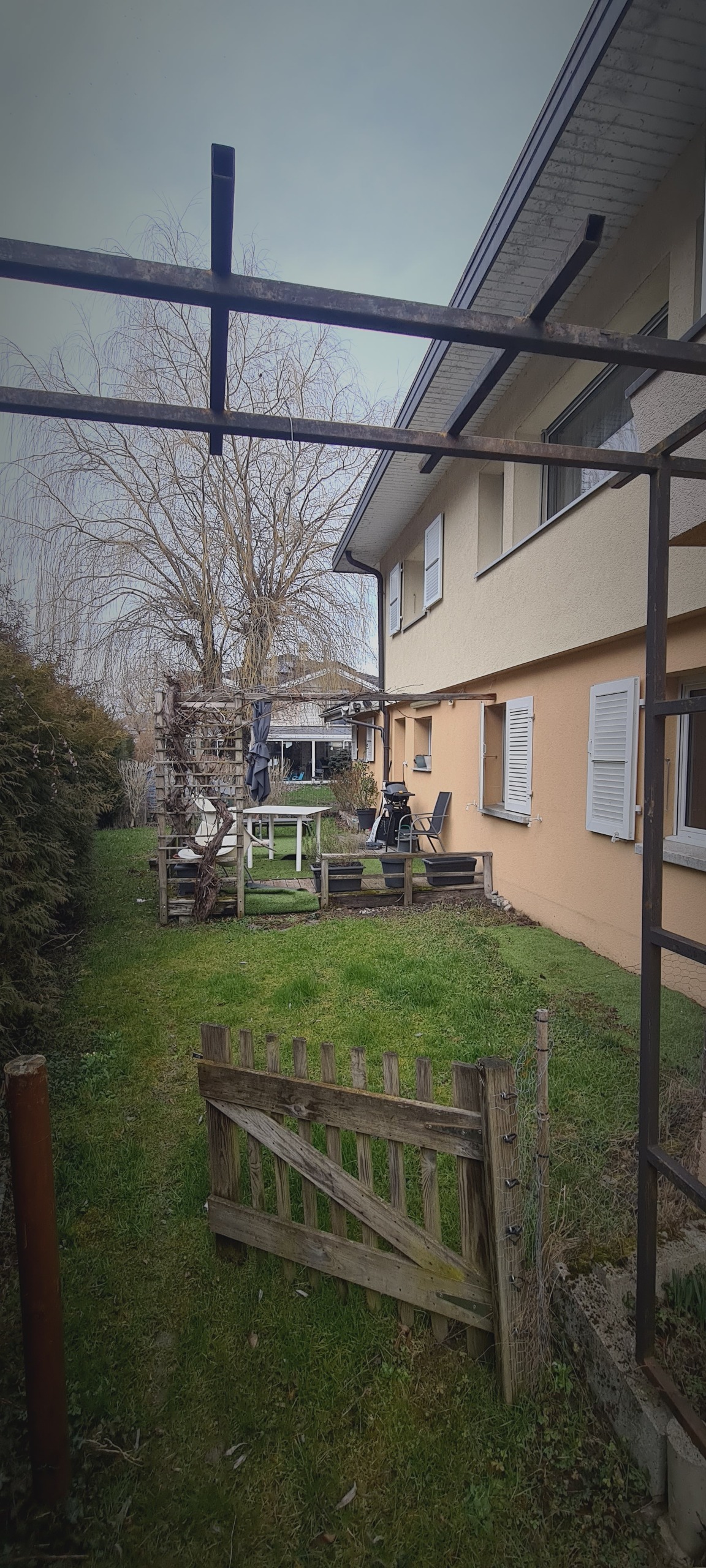 Terrasse privée de l'appartement du rez 