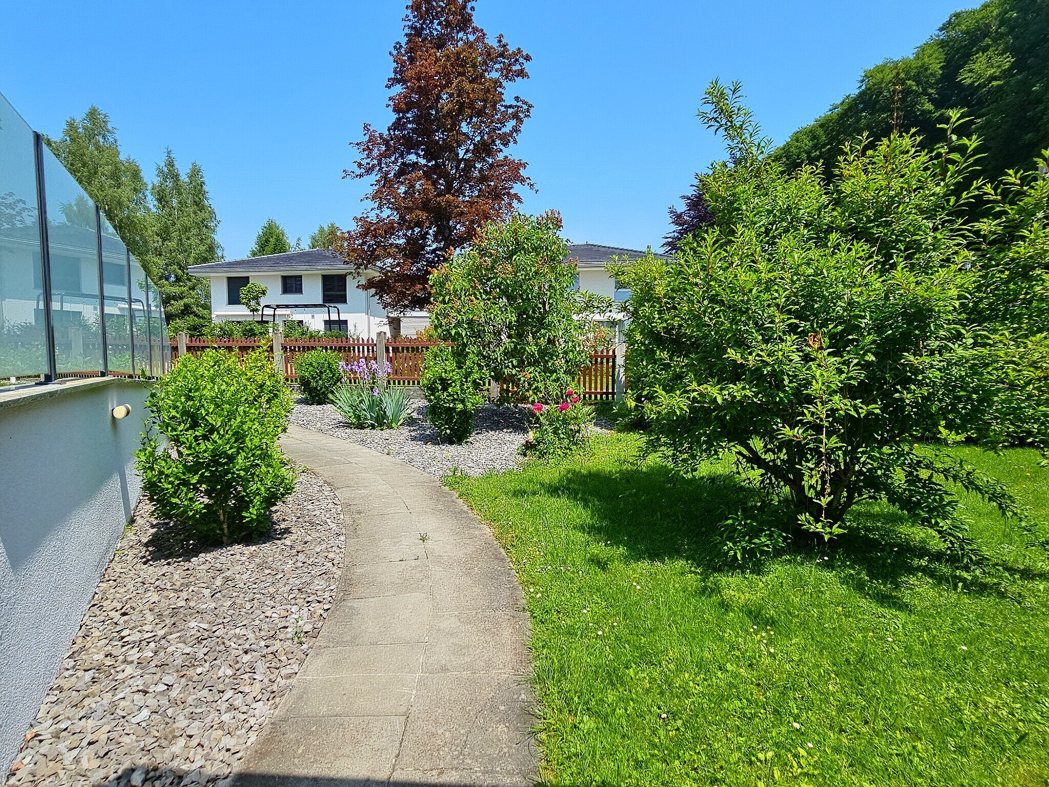 Chemin privatif pour appartement