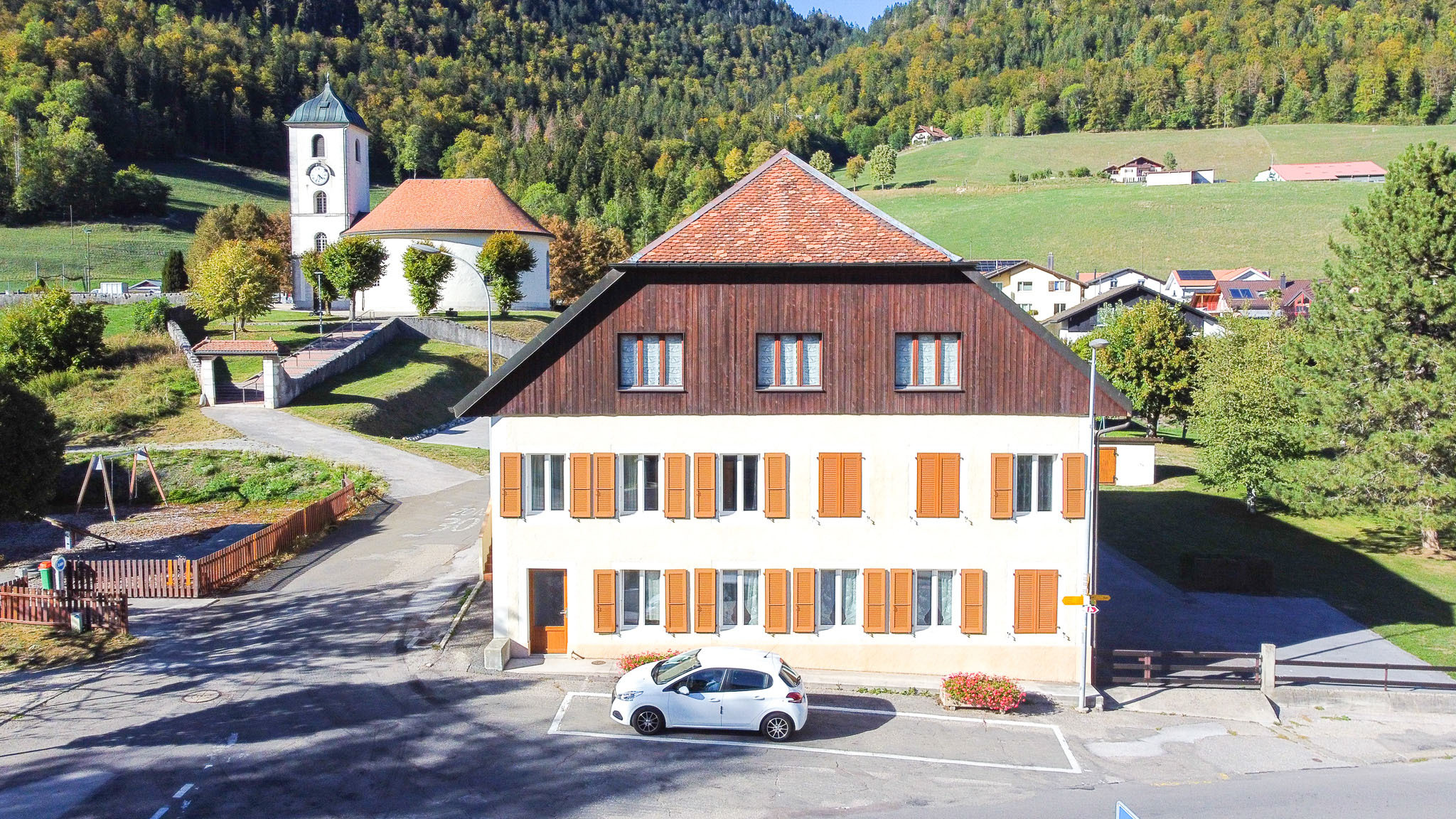Vue aérienne