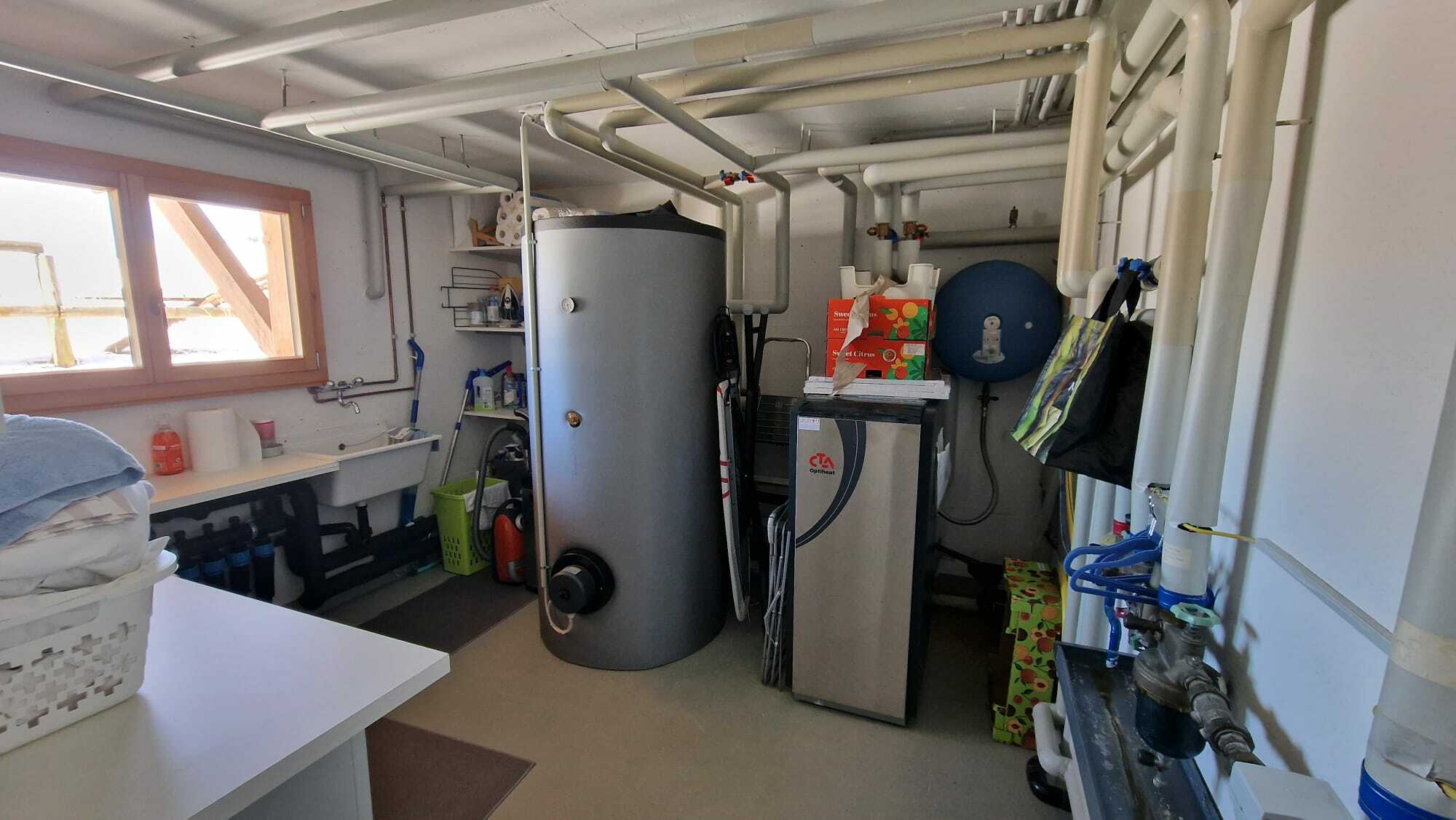 Chauffage - technique Rez inférieur Chauffage - technique Rez inférieur