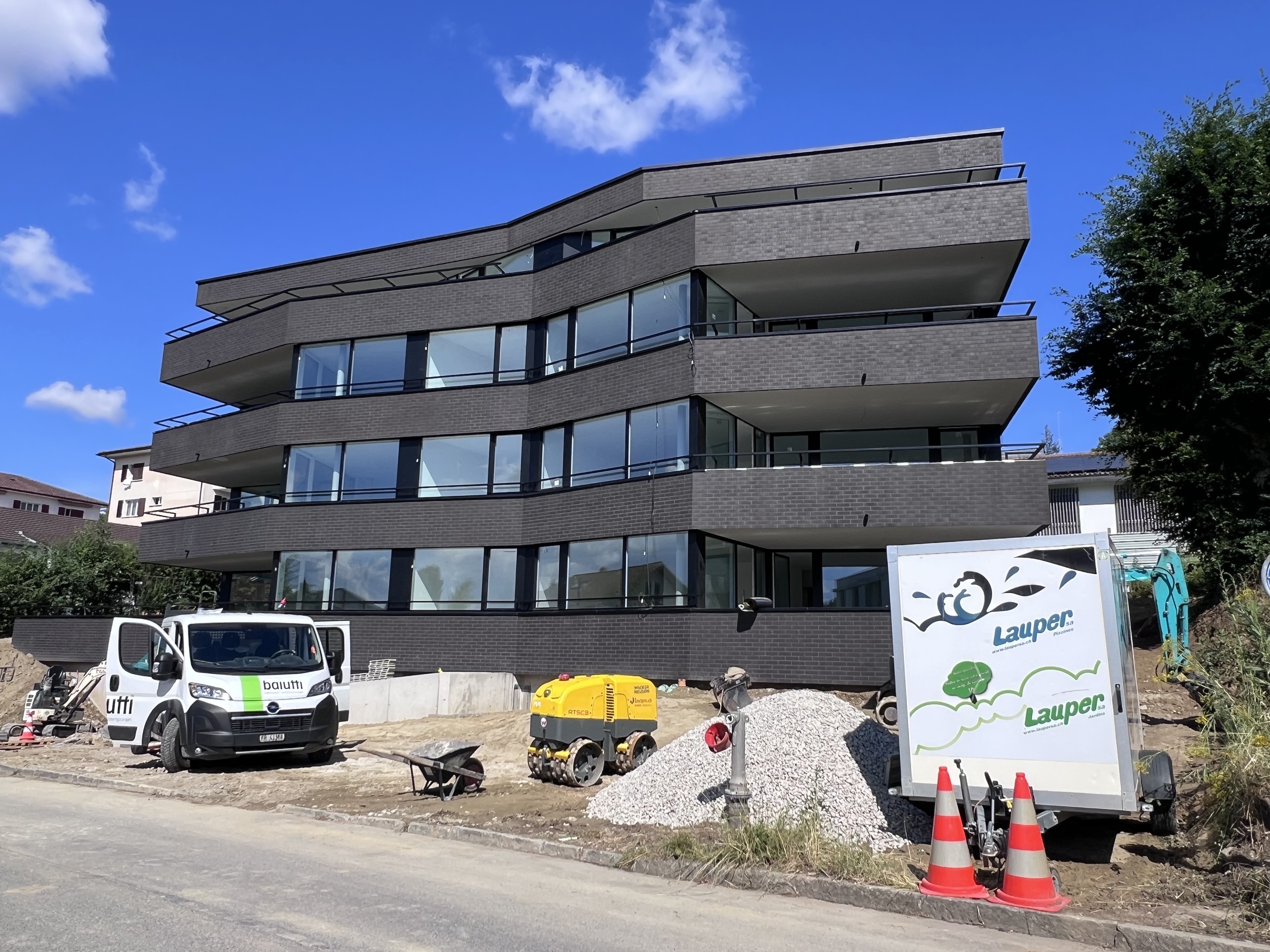 La Résidence Chamblioux 22 - Immeuble en cours de finition 