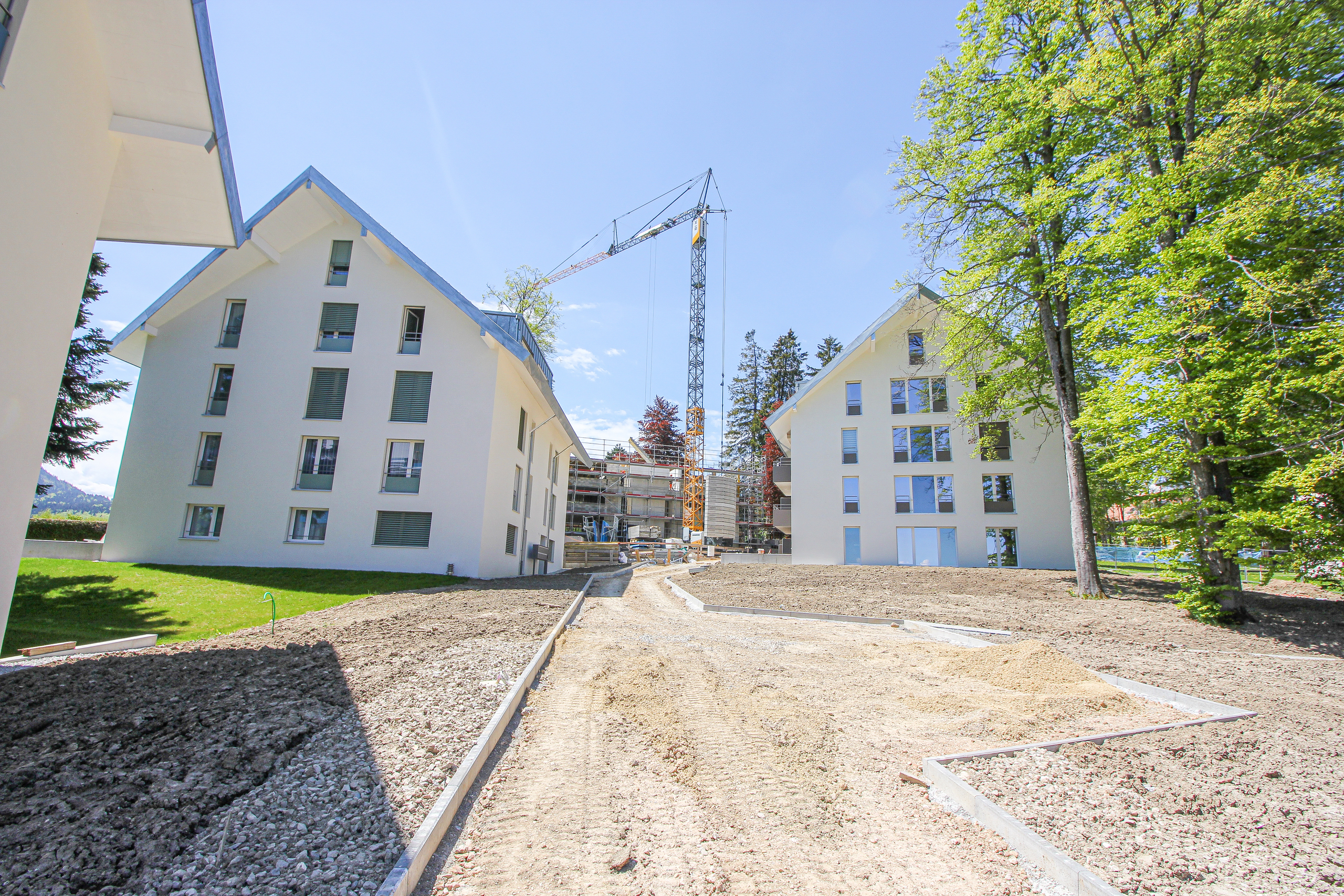 Vue bâtiment Platon et Parc