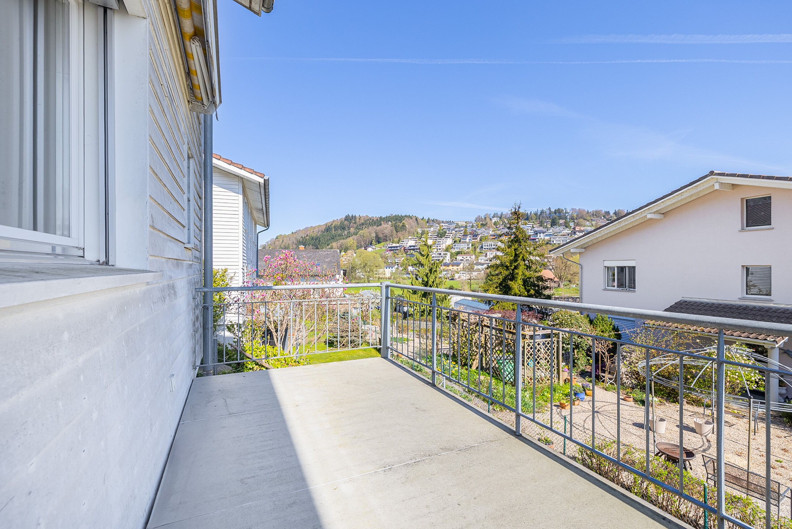 Balkon Nord-Ost im Erdgeschoss