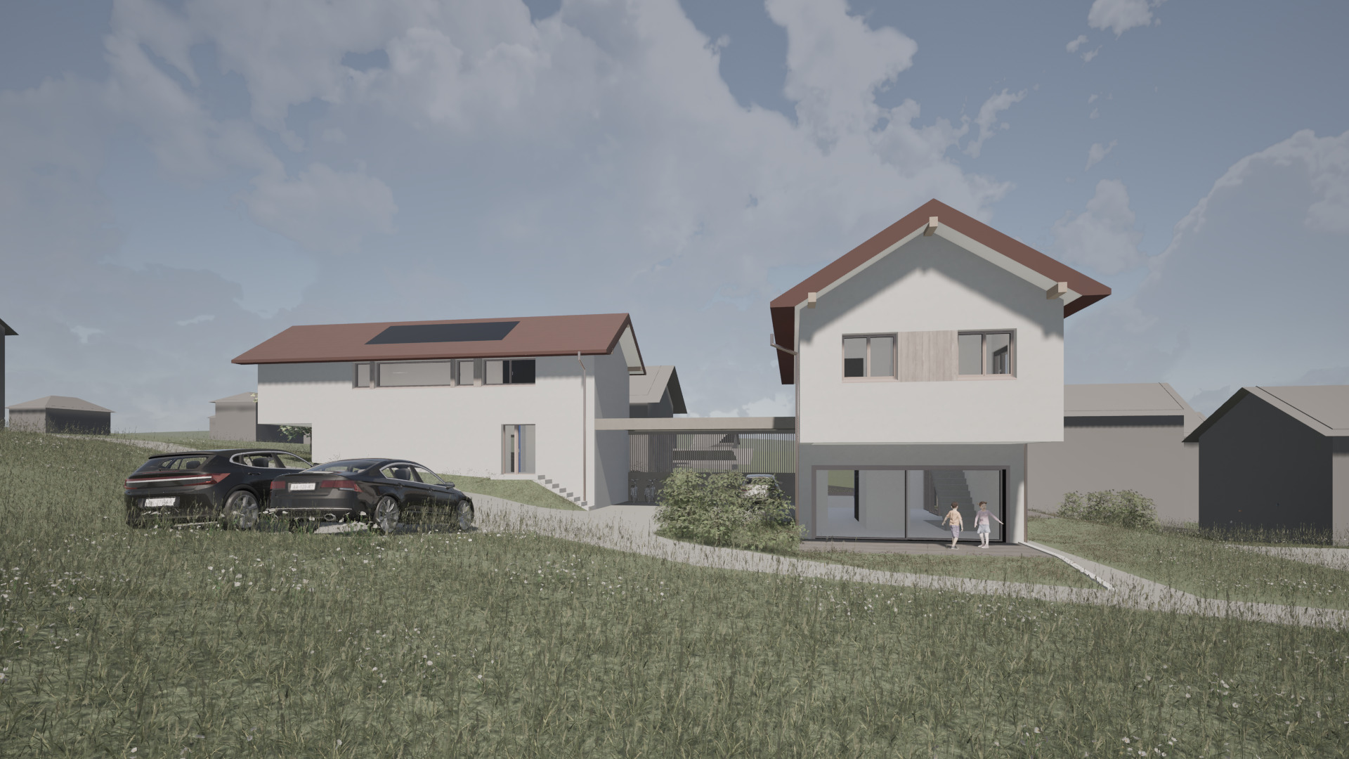 Projet vue Sud-Ouest