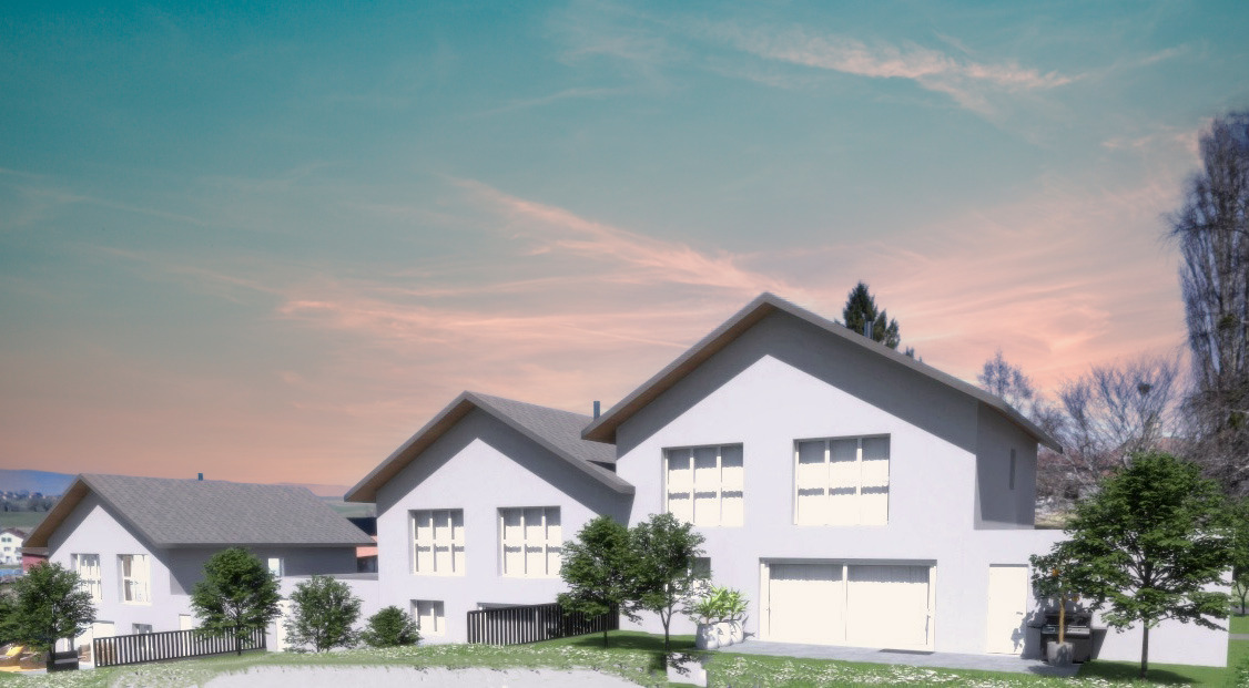 Cette réalisation profite d'un emplacement idéal