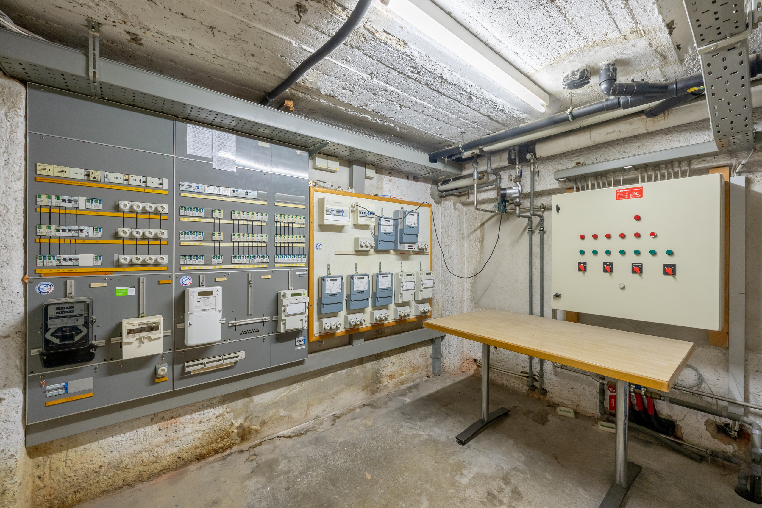 Elektrotablo / Lüftung 