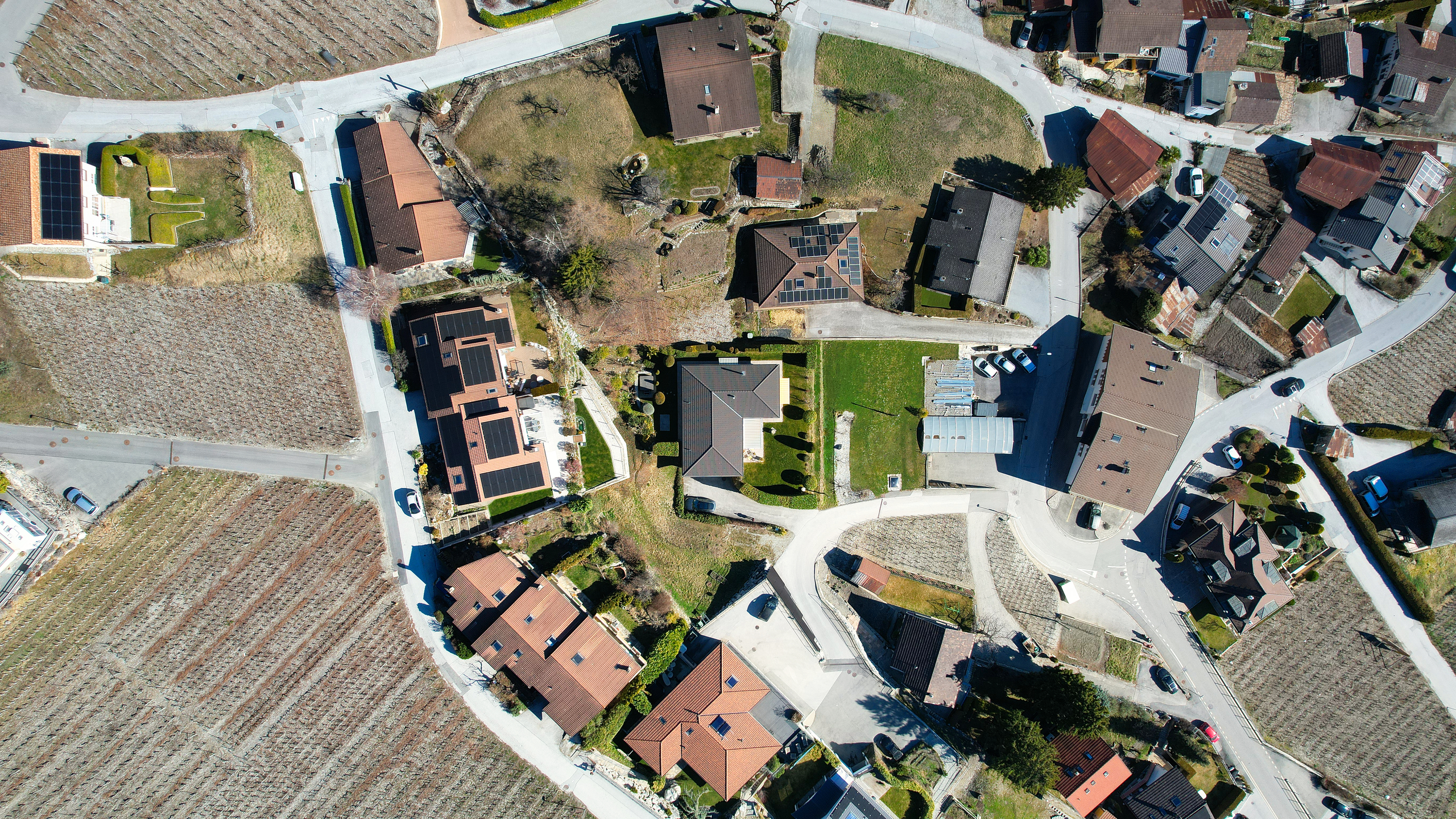 Villa Miège - Vue drone 