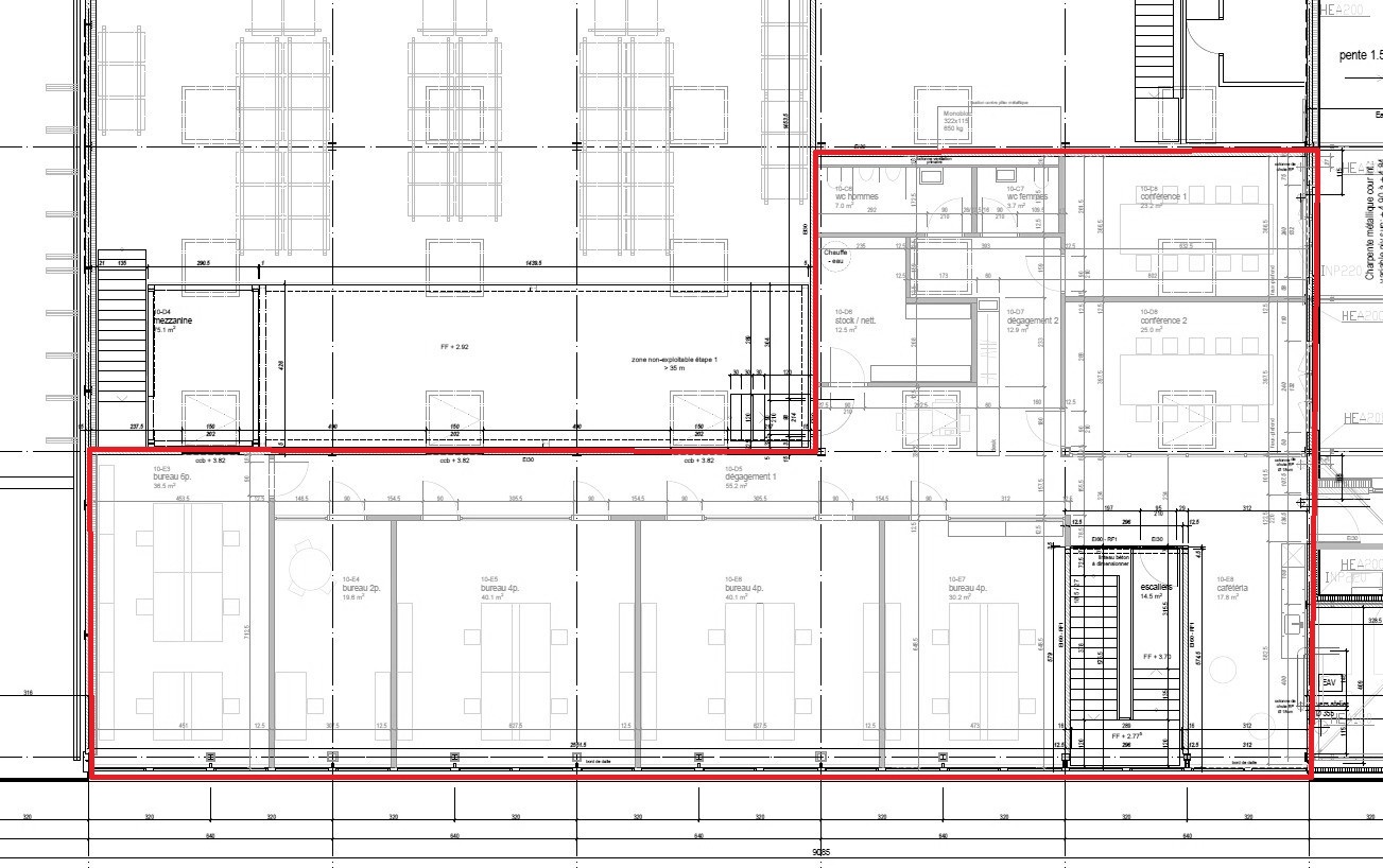 Plan étage Plan étage