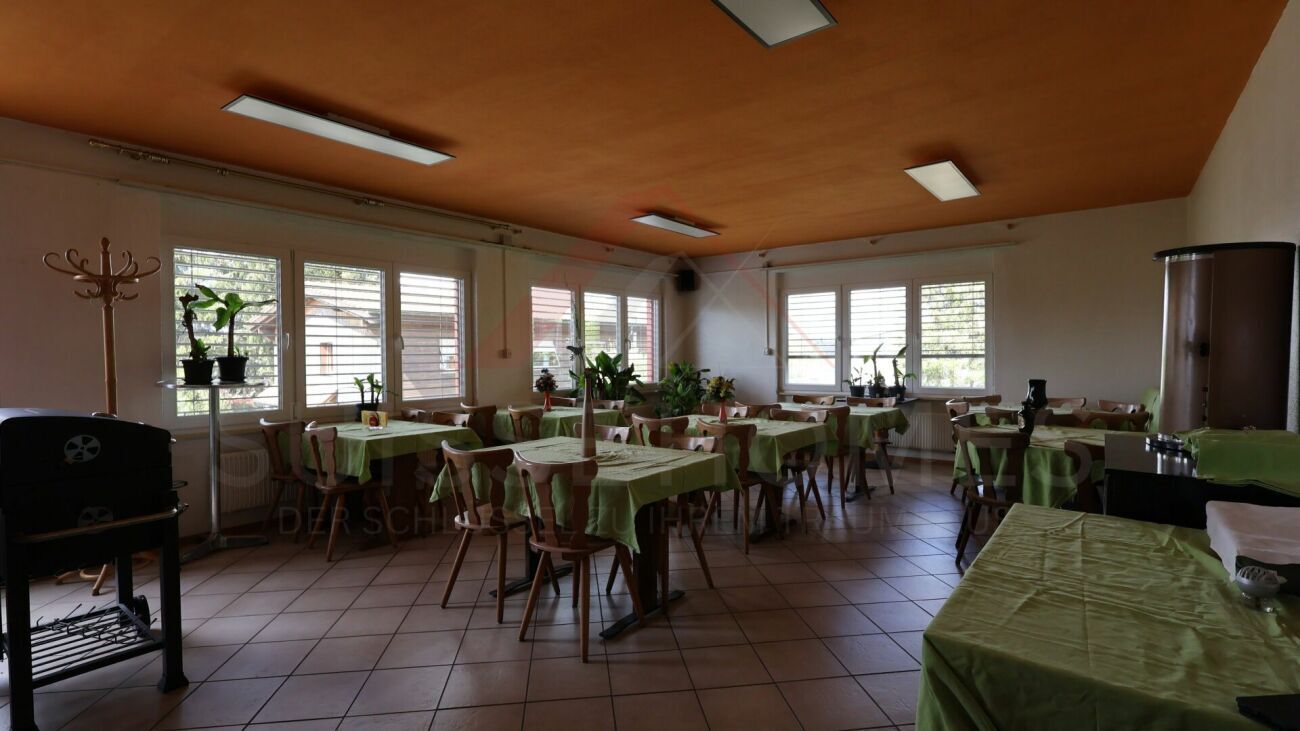 Restaurantfläche ? Surface de restaurant