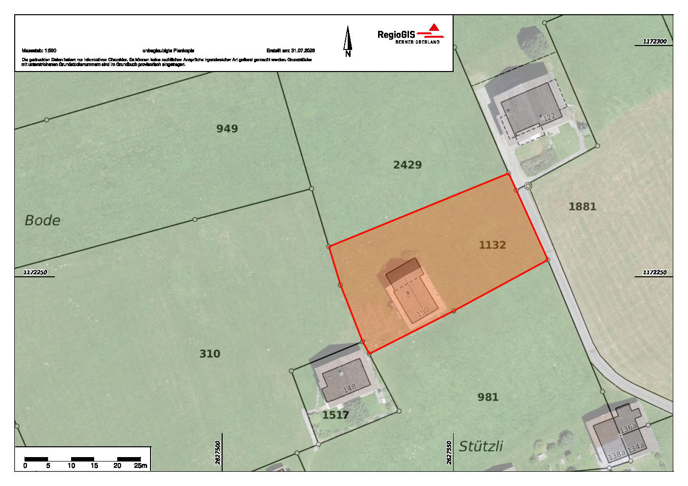 Lageplan 1