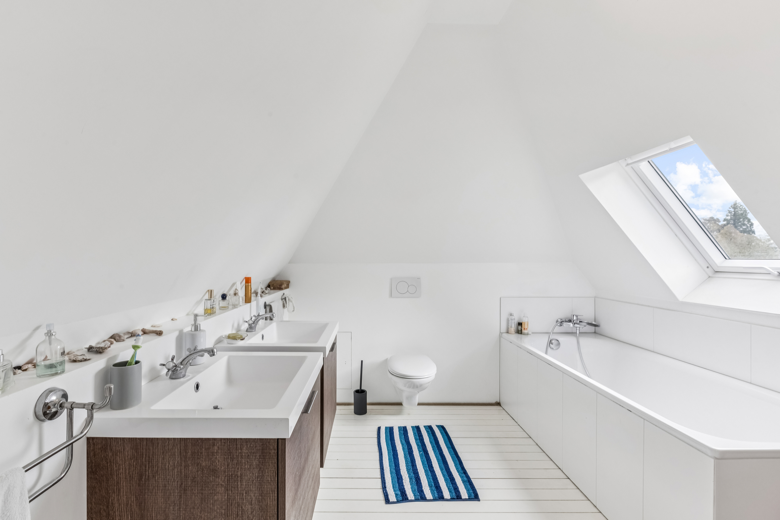 Salle de bain sous combles