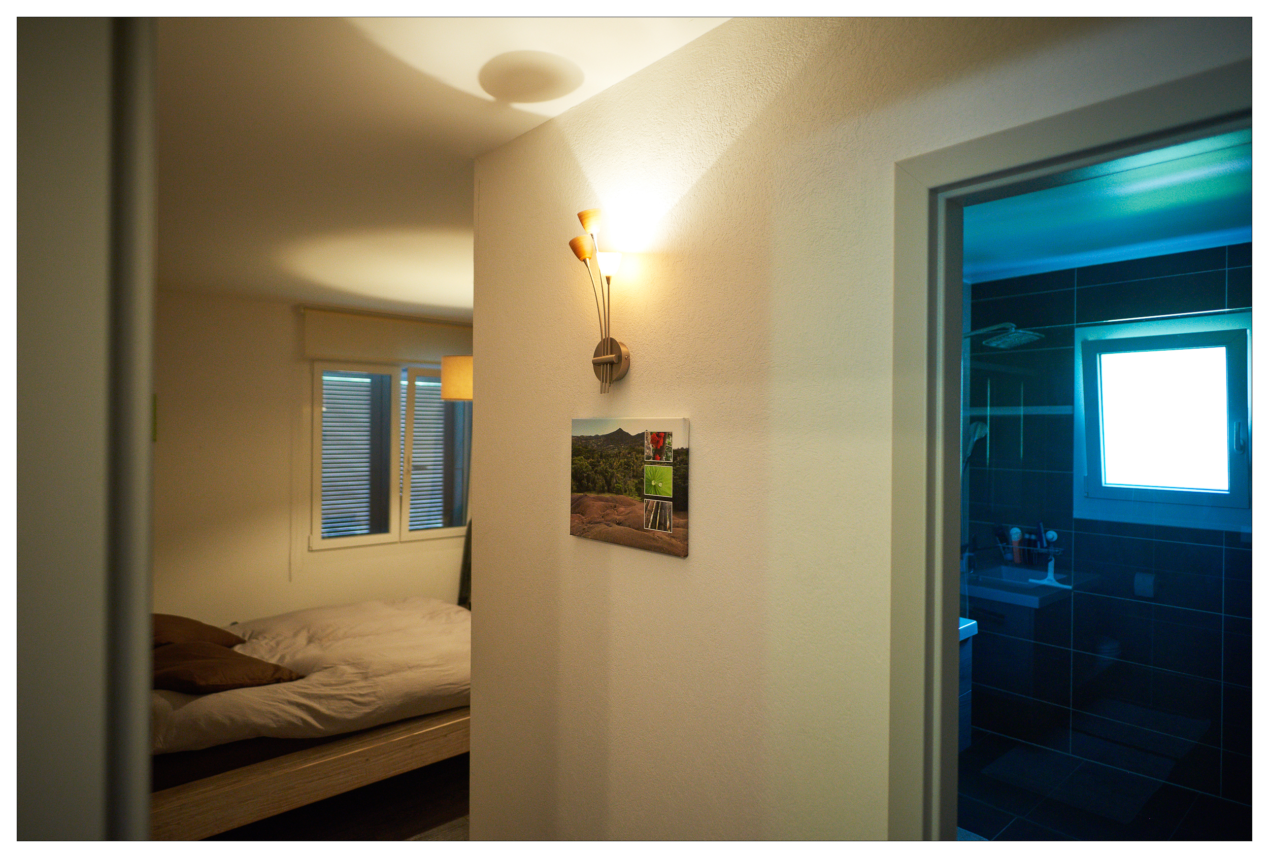 chambre parentale avec salle de bain privative
