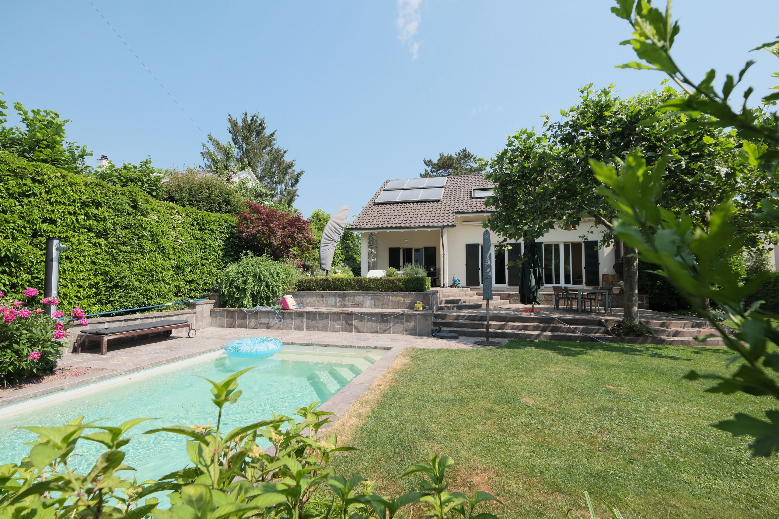 Hausansicht Garten Süd