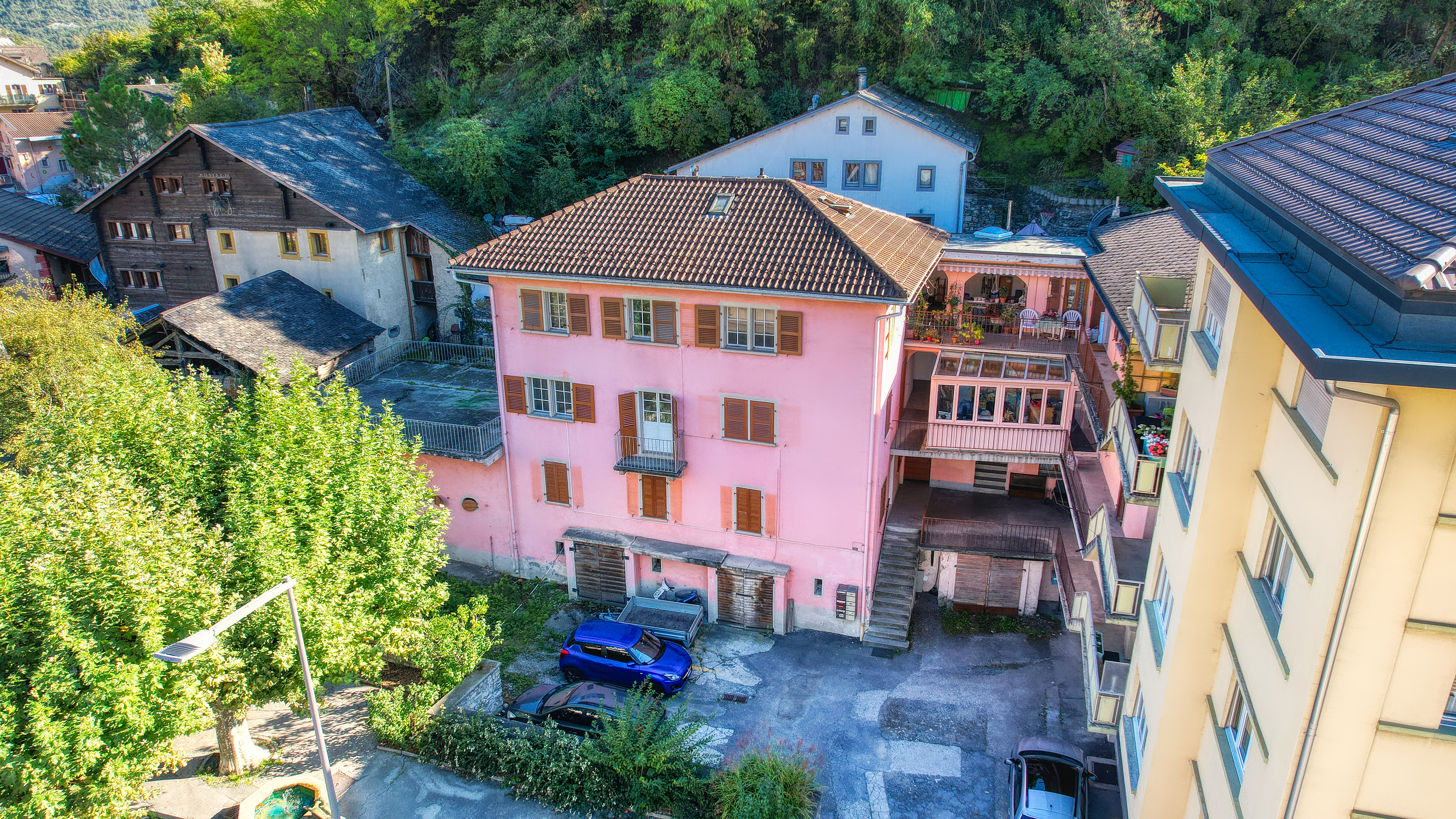 Appartement Sierre - Vue drone