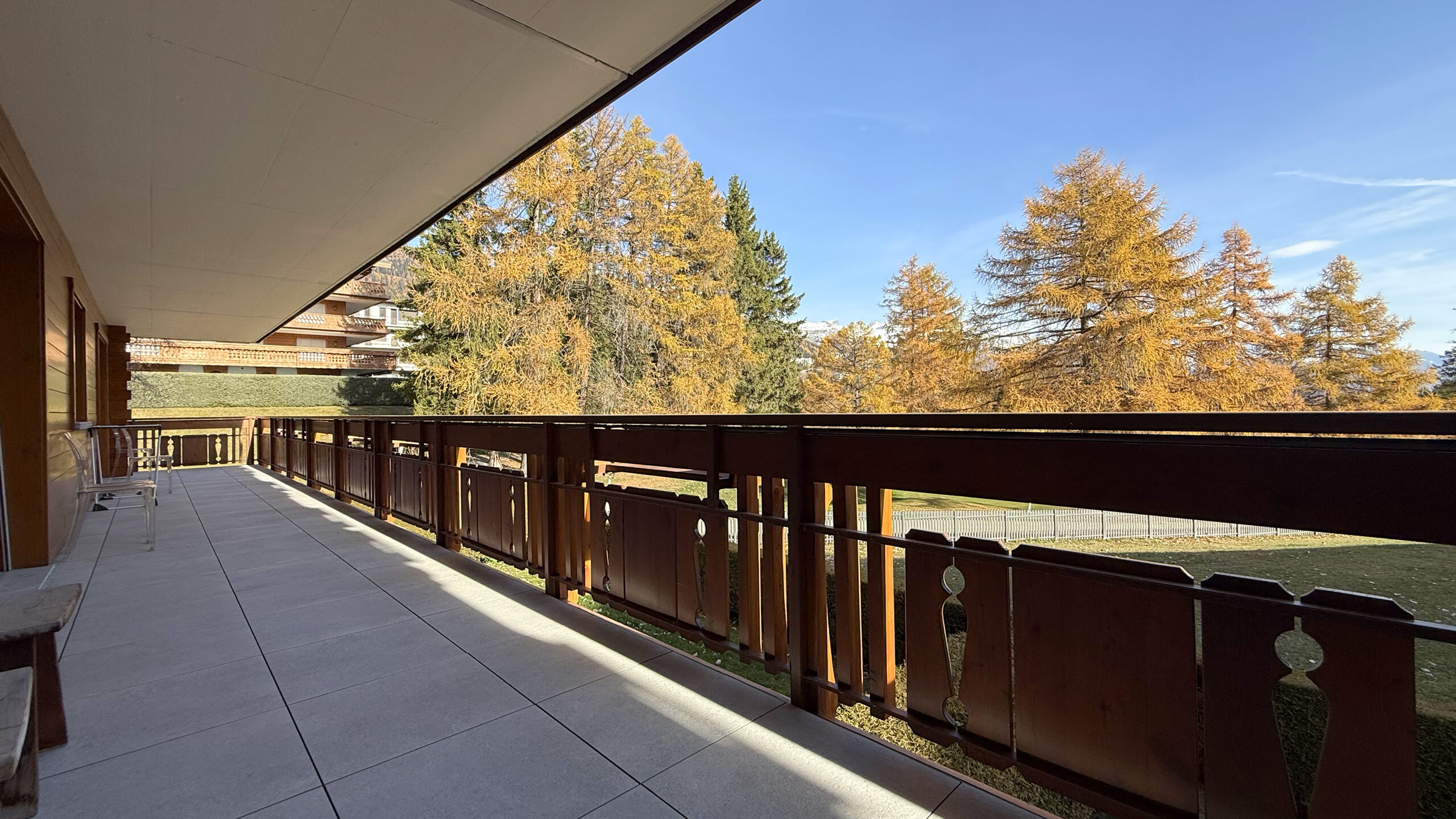 East balcony East balcony