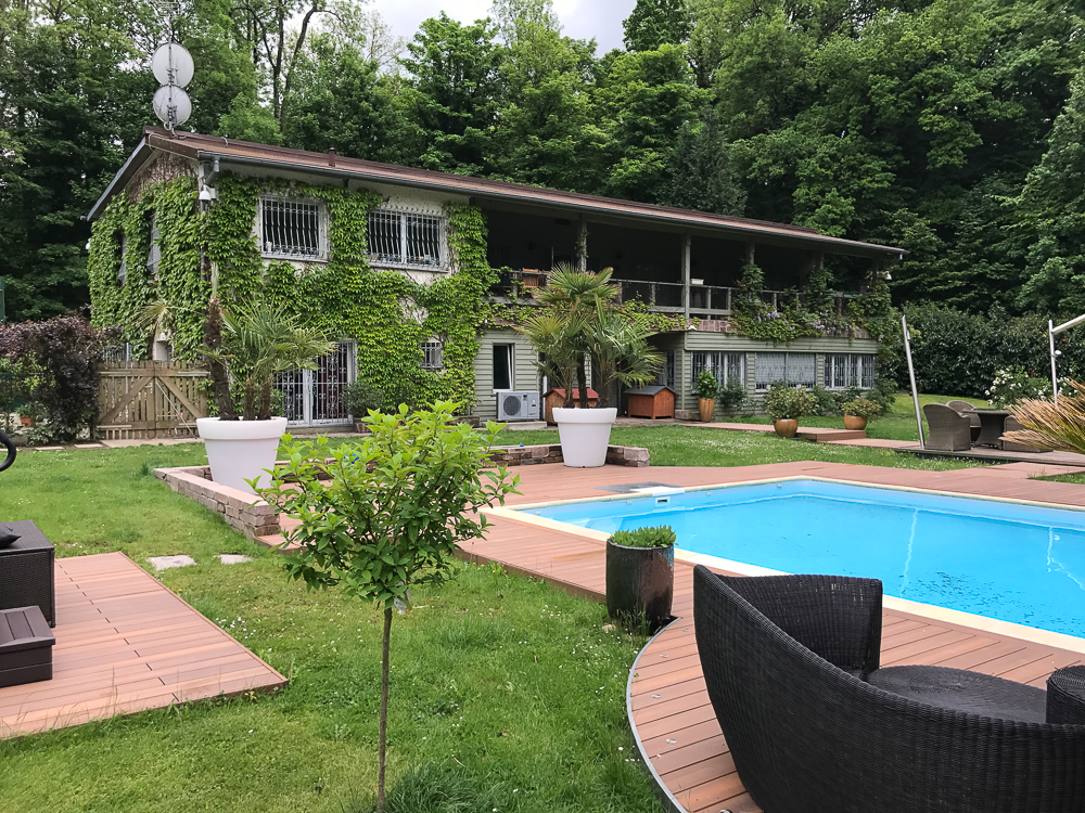Hausansicht Gartenseite