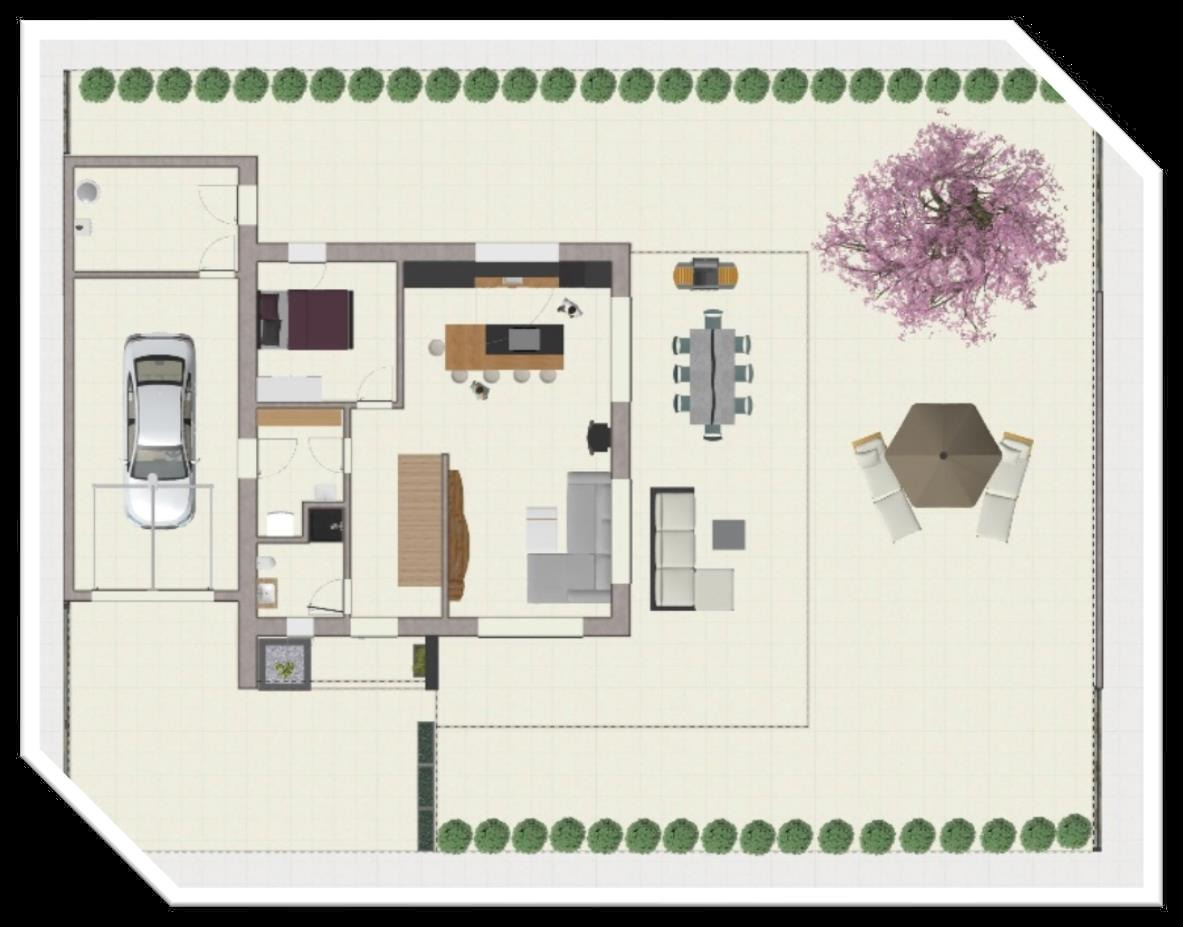 Variante chambre au rez-de-chaussée Variante chambre au rez-de-chaussée