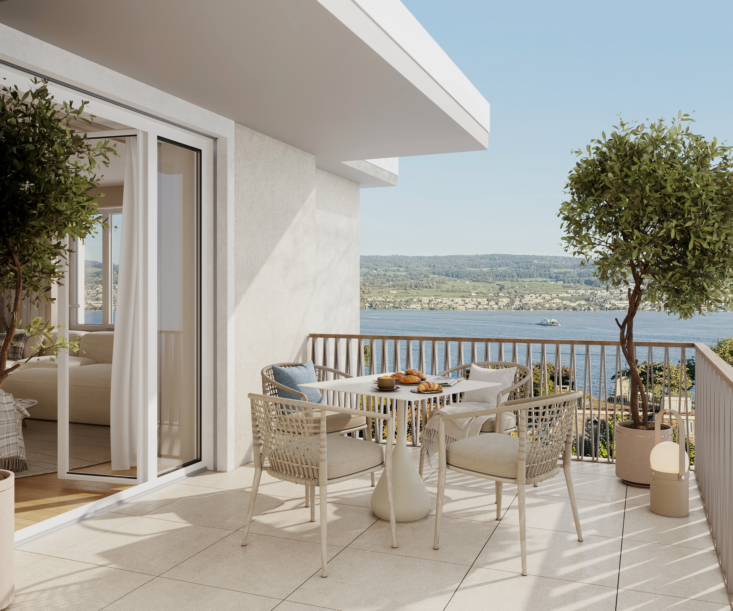 Visualisierung Terrasse Gartenwohnung Visualisierung Terrasse Gartenwohnung