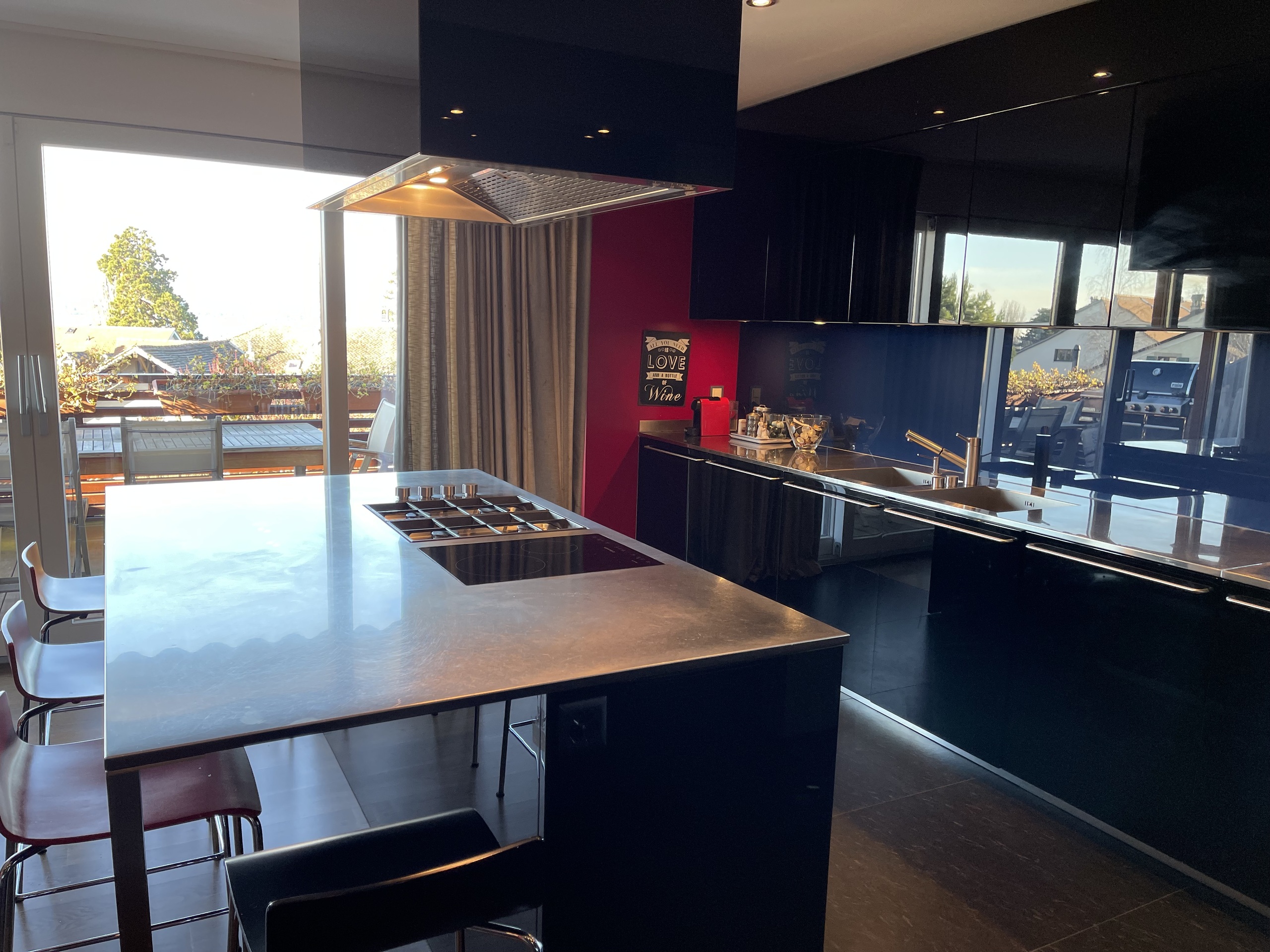 Cuisine avec îlot central Cuisine avec îlot central