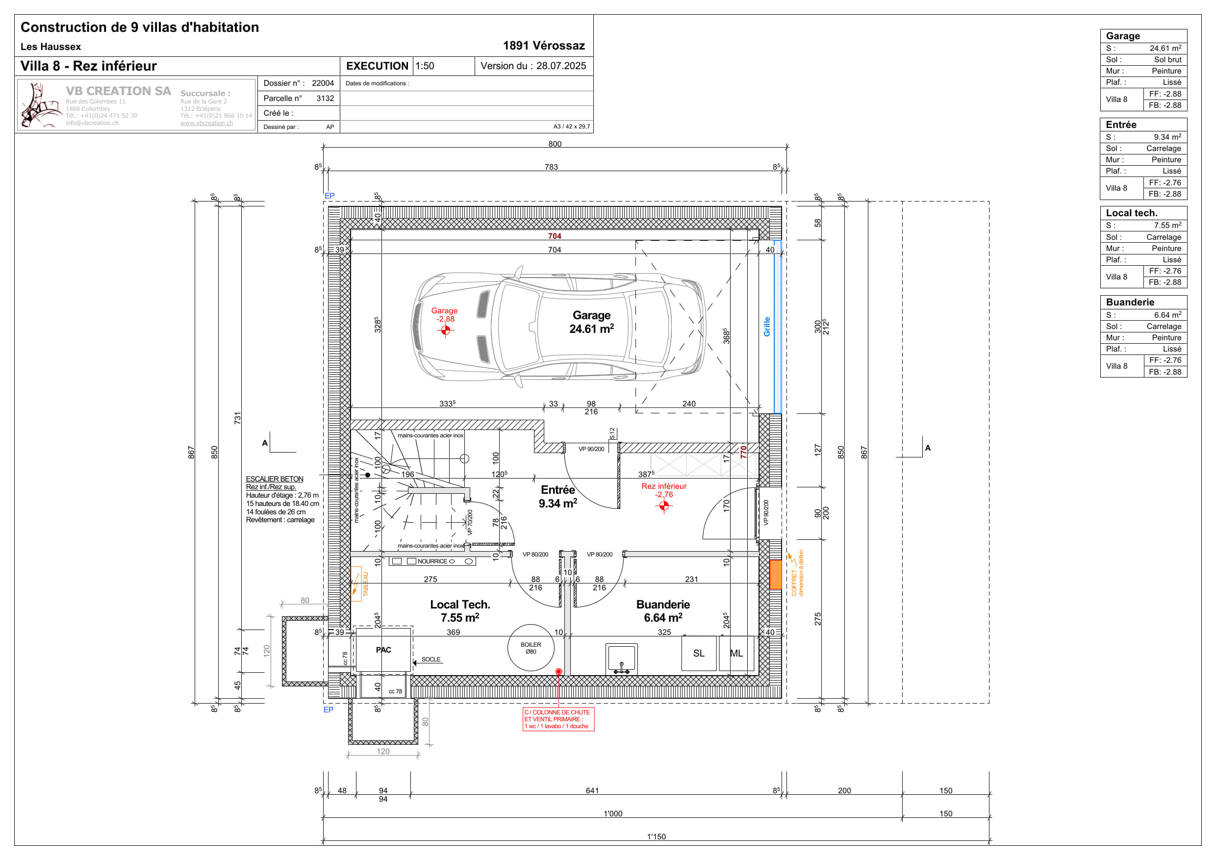 Rez inférieur Rez inférieur