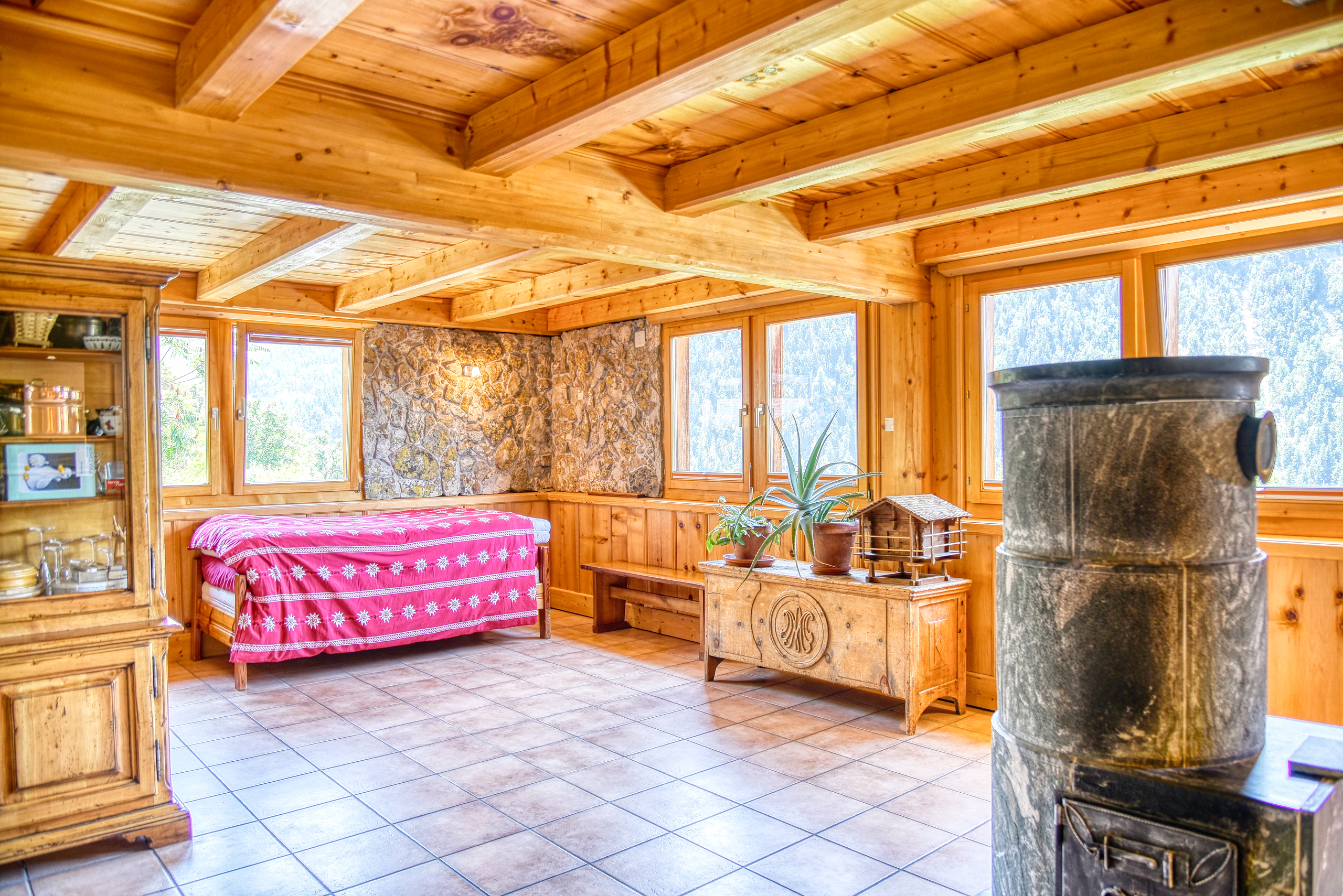 Chalet Niouc - Séjour