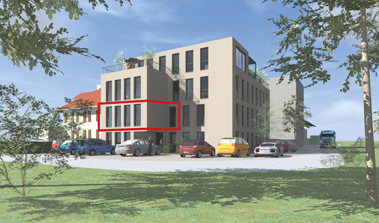 1. OG mit Lift, Ostseite