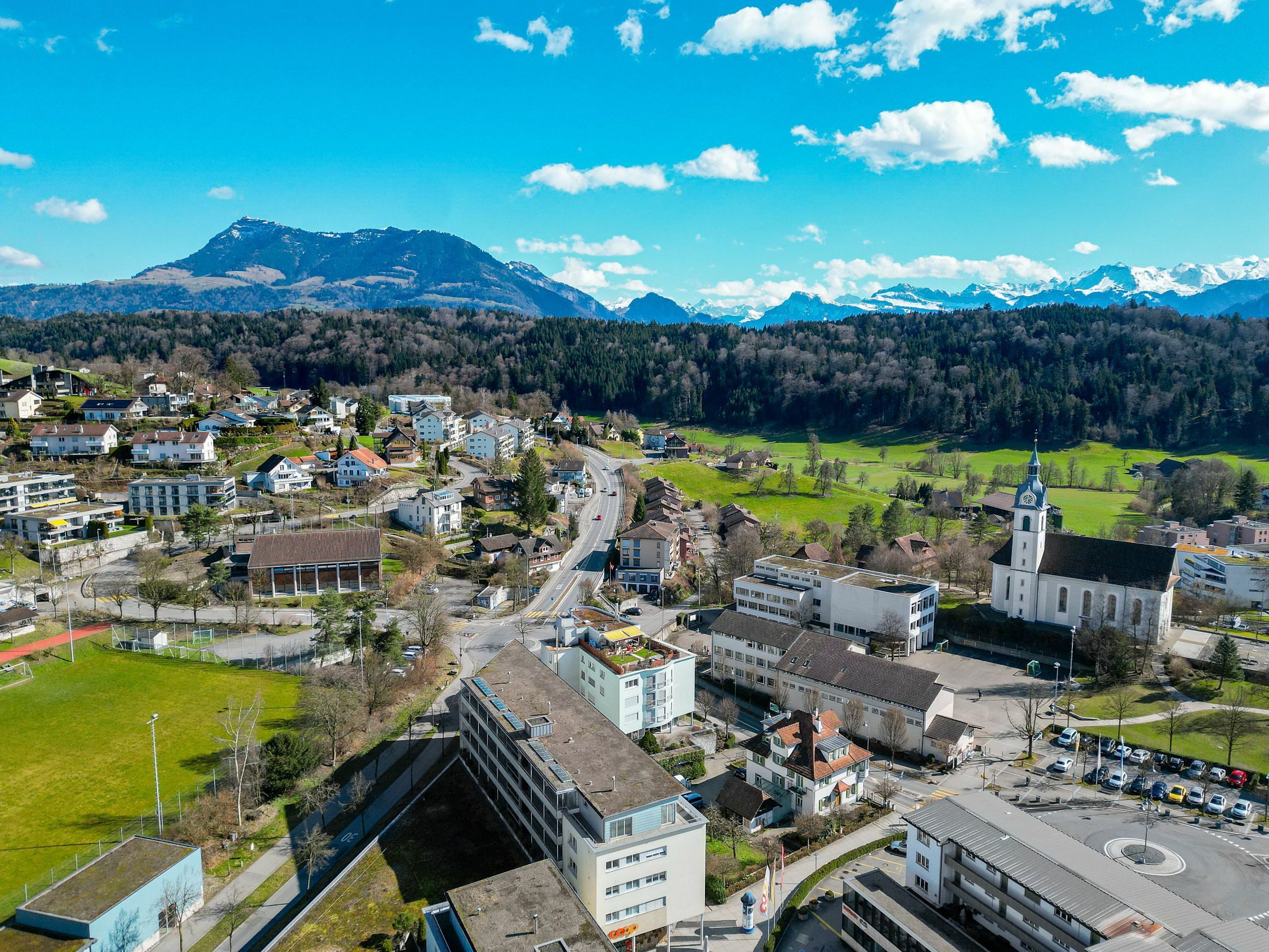 Mitten im Zentrum 