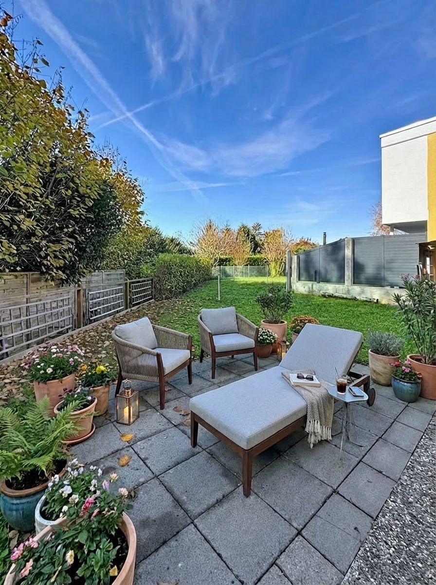 Terrasse réaménagée