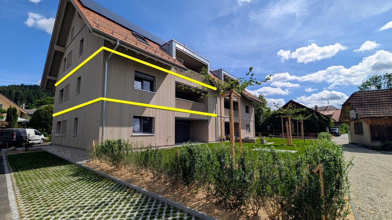 Die noch freie Wohnung im OG West Die noch freie Wohnung im OG West
