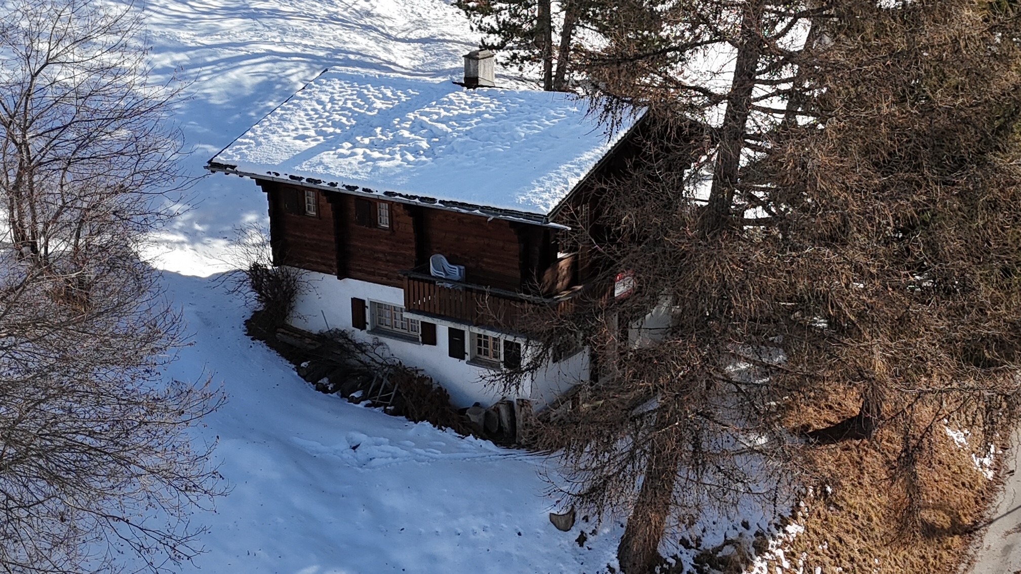 Façade du chalet 
