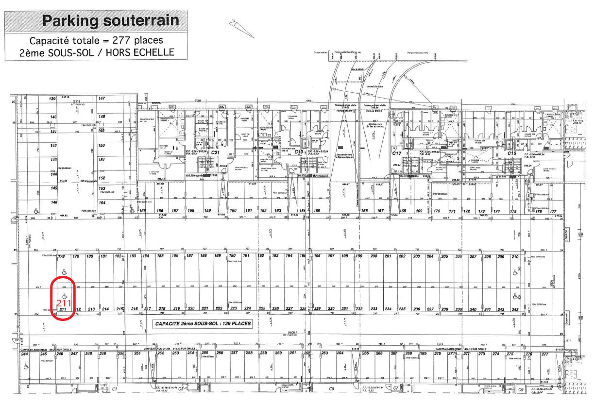 Plan parking Plan parking