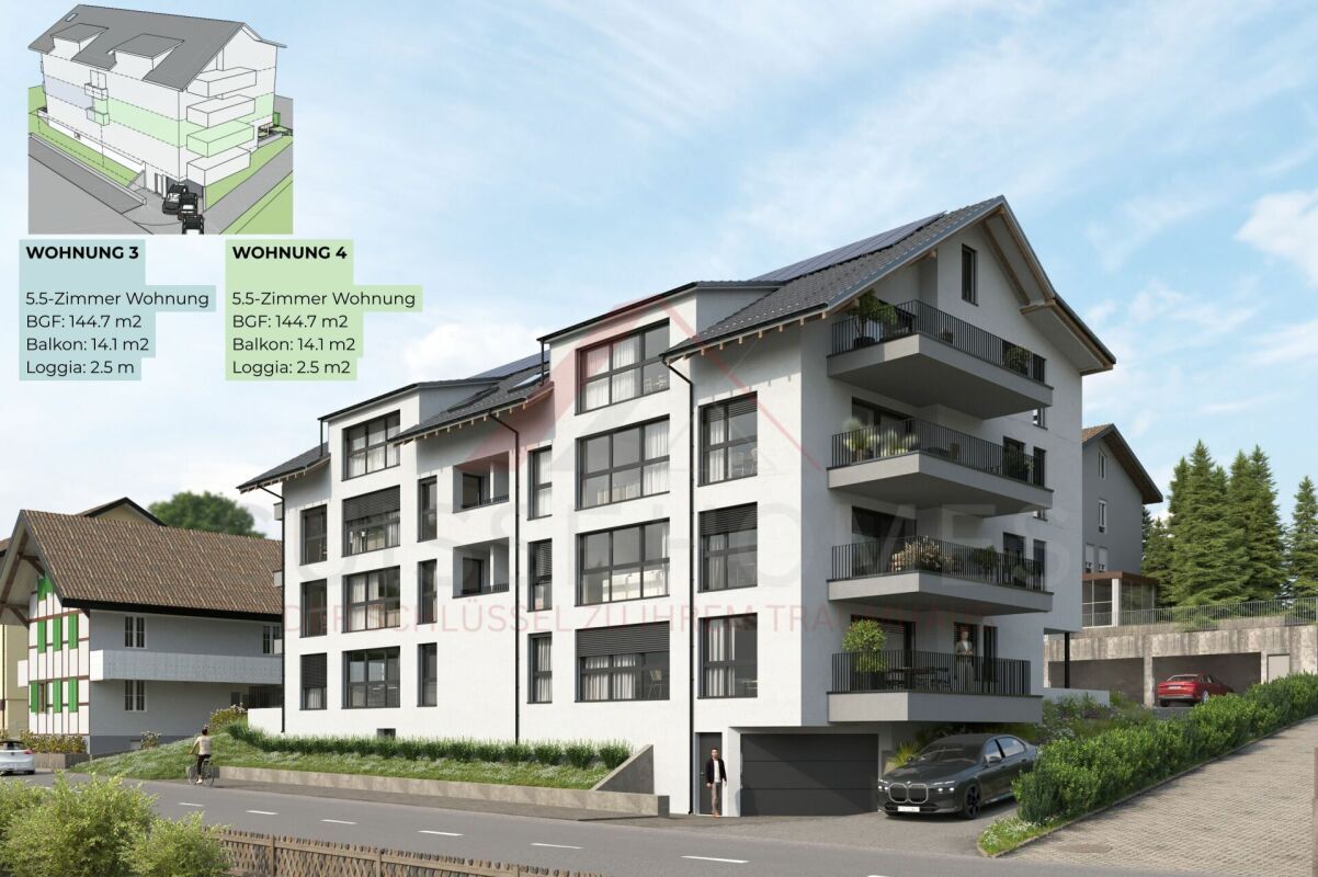 Fassadenansicht (Front, Rückseite, Seite) ? Vue de la façade (avant, arrière, côté)