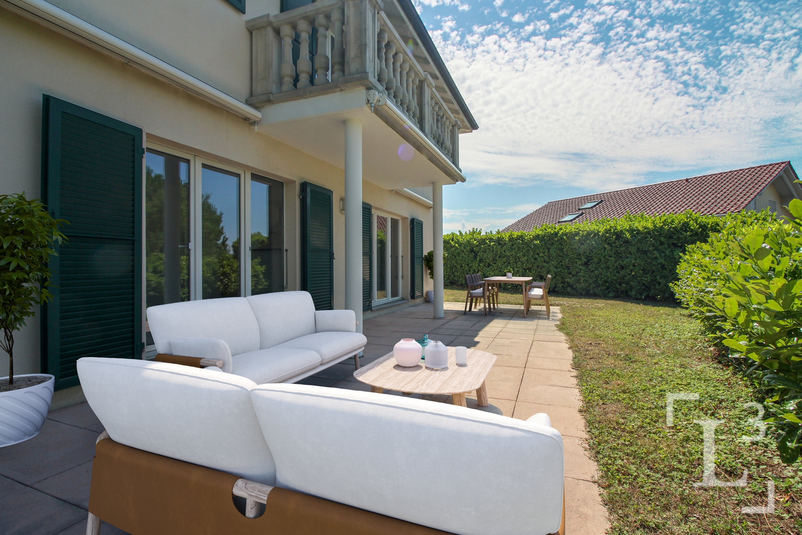 Terrasse d'env. 30 m2